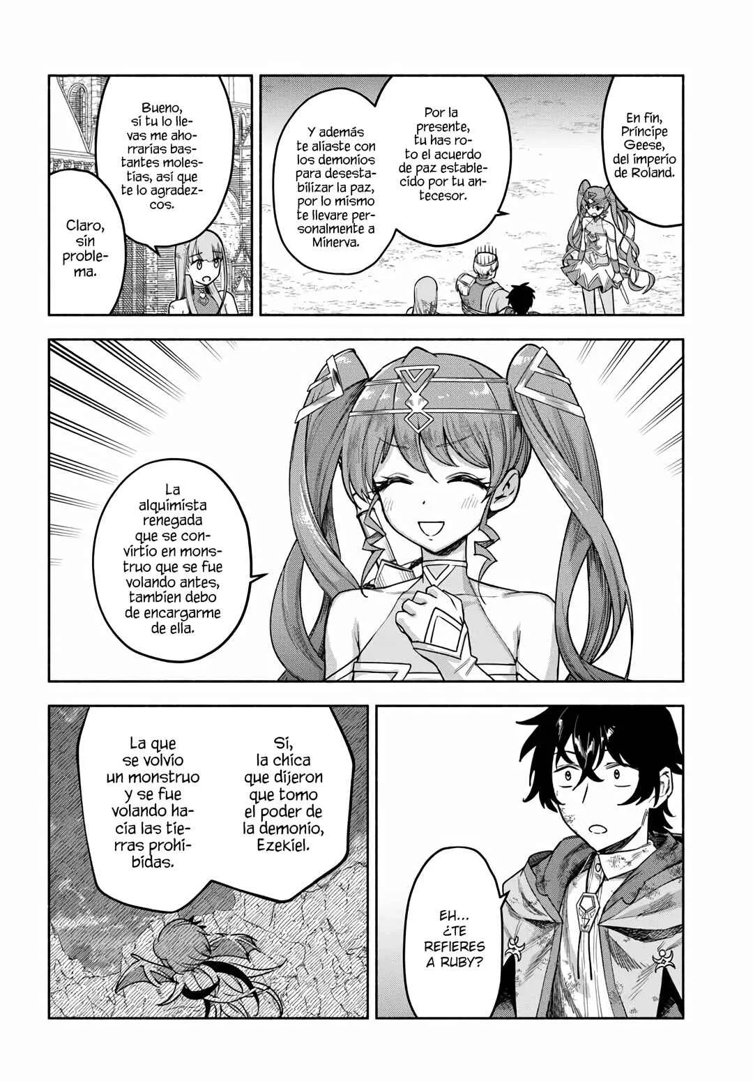 Ore Igai Dare mo Saishu Dekinai Sozai na no ni "Sozai Saishuritsu ga Hikui" to Pawahara suru Osananajimi Renkinjutsushi to Zetsuen shita Senzoku Madoushi, Henkyou no Machi de Slow Life wo Okuritai. Capítulo 21: La Valiente Santa Cornelia - Page 15