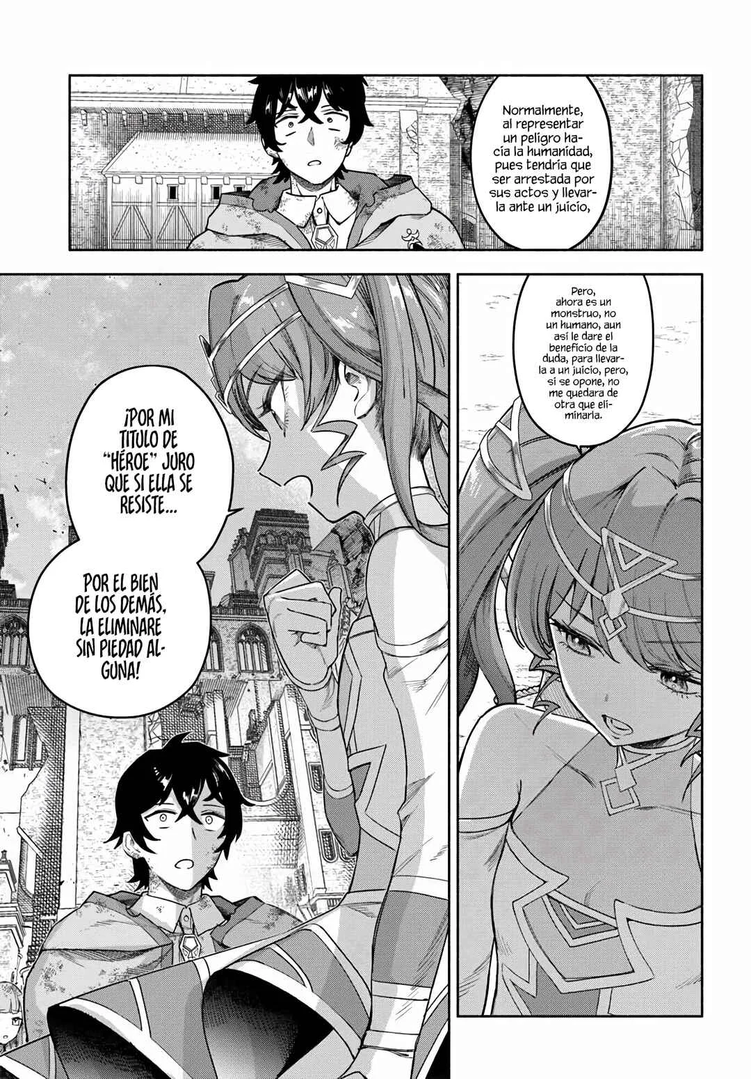 Ore Igai Dare mo Saishu Dekinai Sozai na no ni "Sozai Saishuritsu ga Hikui" to Pawahara suru Osananajimi Renkinjutsushi to Zetsuen shita Senzoku Madoushi, Henkyou no Machi de Slow Life wo Okuritai. Capítulo 21: La Valiente Santa Cornelia - Page 16