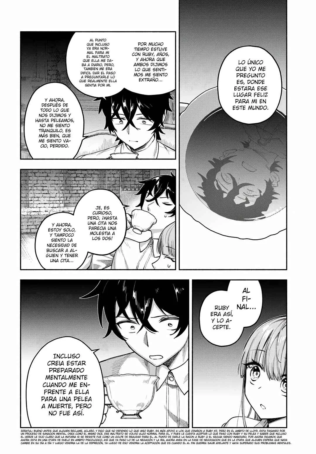 Ore Igai Dare mo Saishu Dekinai Sozai na no ni "Sozai Saishuritsu ga Hikui" to Pawahara suru Osananajimi Renkinjutsushi to Zetsuen shita Senzoku Madoushi, Henkyou no Machi de Slow Life wo Okuritai. Capítulo 21: La Valiente Santa Cornelia - Page 23