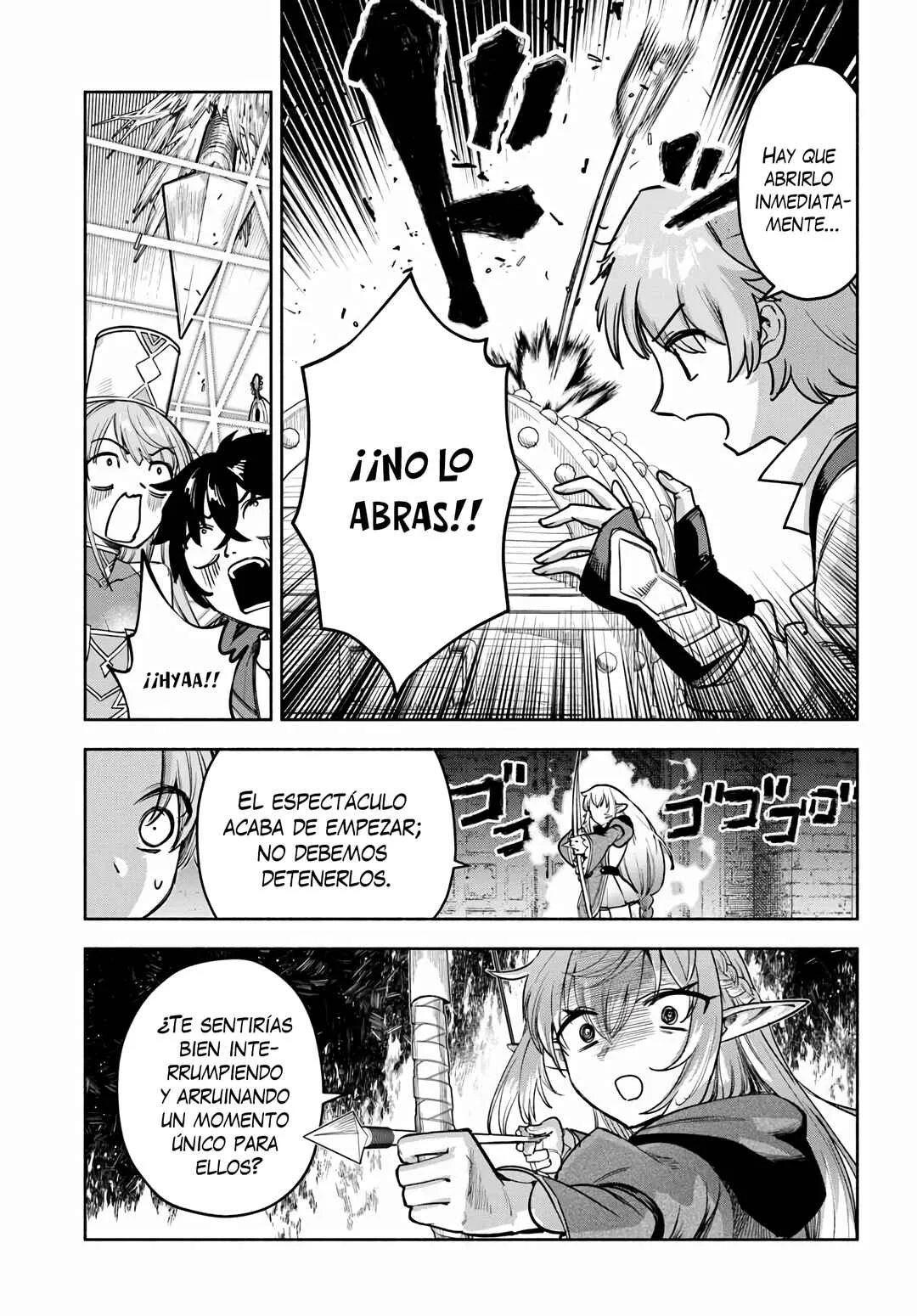 Ore Igai Dare mo Saishu Dekinai Sozai na no ni "Sozai Saishuritsu ga Hikui" to Pawahara suru Osananajimi Renkinjutsushi to Zetsuen shita Senzoku Madoushi, Henkyou no Machi de Slow Life wo Okuritai. Capítulo 23: La Flecha Fue Disparada - Page 7