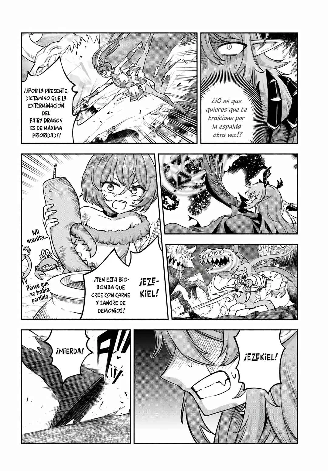 Ore Igai Dare mo Saishu Dekinai Sozai na no ni "Sozai Saishuritsu ga Hikui" to Pawahara suru Osananajimi Renkinjutsushi to Zetsuen shita Senzoku Madoushi, Henkyou no Machi de Slow Life wo Okuritai. Capítulo 24: La Granja Del Dragón - Page 18