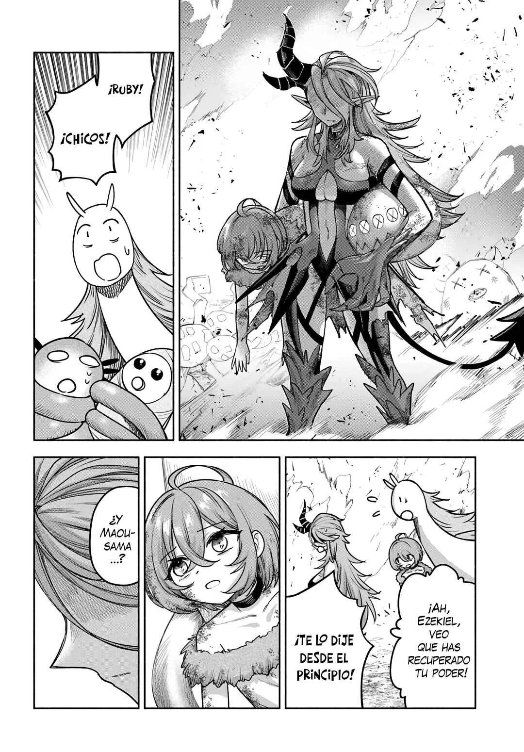 Ore Igai Dare mo Saishu Dekinai Sozai na no ni "Sozai Saishuritsu ga Hikui" to Pawahara suru Osananajimi Renkinjutsushi to Zetsuen shita Senzoku Madoushi, Henkyou no Machi de Slow Life wo Okuritai. Capítulo 25: La Sucesora, Ezekiel - Page 6