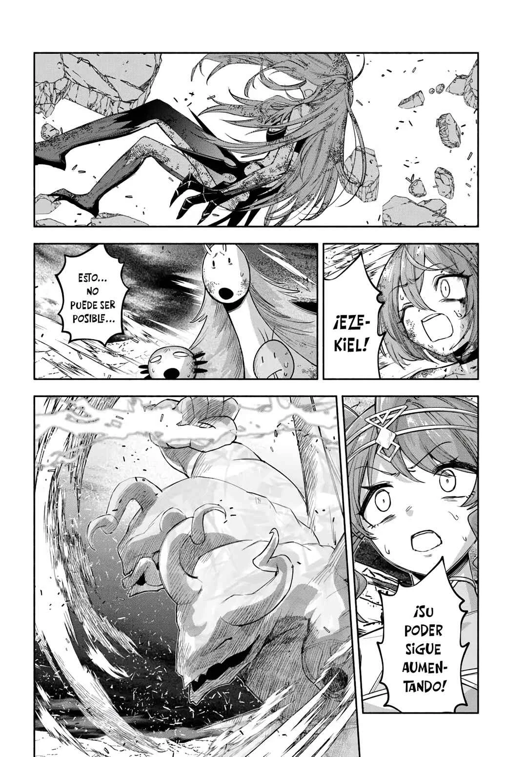 Ore Igai Dare mo Saishu Dekinai Sozai na no ni "Sozai Saishuritsu ga Hikui" to Pawahara suru Osananajimi Renkinjutsushi to Zetsuen shita Senzoku Madoushi, Henkyou no Machi de Slow Life wo Okuritai. Capítulo 25: La Sucesora, Ezekiel - Page 22