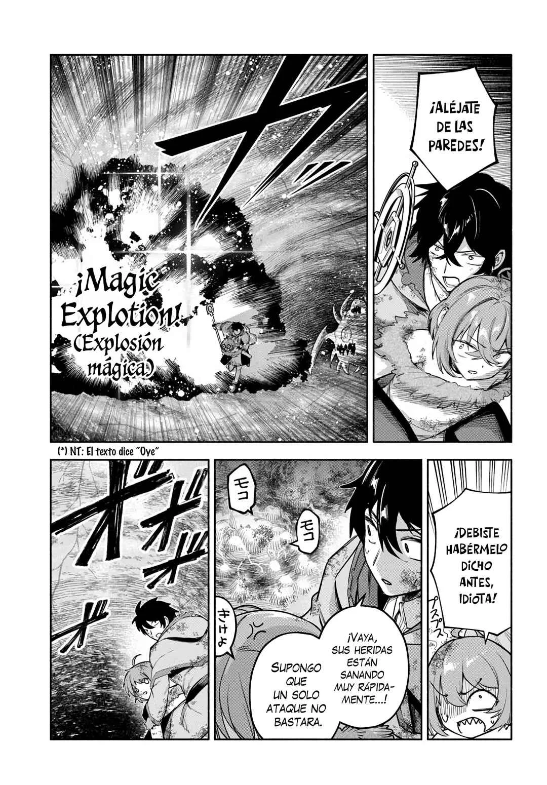 Ore Igai Dare mo Saishu Dekinai Sozai na no ni "Sozai Saishuritsu ga Hikui" to Pawahara suru Osananajimi Renkinjutsushi to Zetsuen shita Senzoku Madoushi, Henkyou no Machi de Slow Life wo Okuritai. Capítulo 26: Hasta El Fondo Del Estomago - Page 5