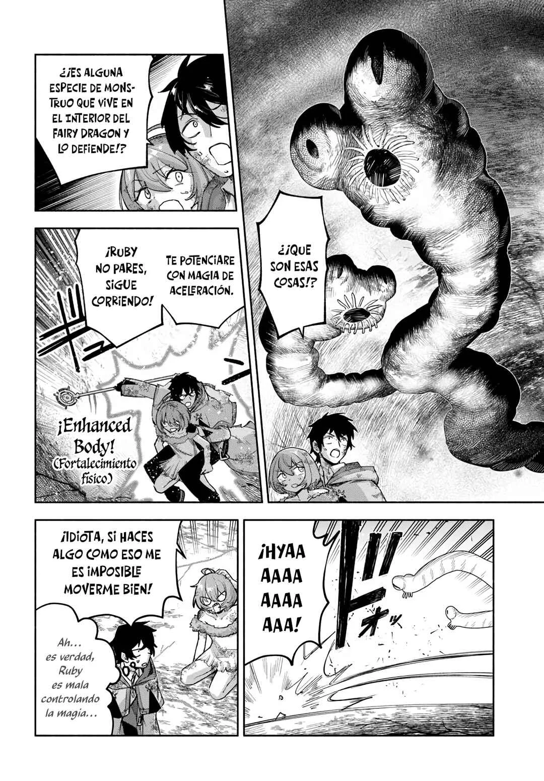 Ore Igai Dare mo Saishu Dekinai Sozai na no ni "Sozai Saishuritsu ga Hikui" to Pawahara suru Osananajimi Renkinjutsushi to Zetsuen shita Senzoku Madoushi, Henkyou no Machi de Slow Life wo Okuritai. Capítulo 26: Hasta El Fondo Del Estomago - Page 6