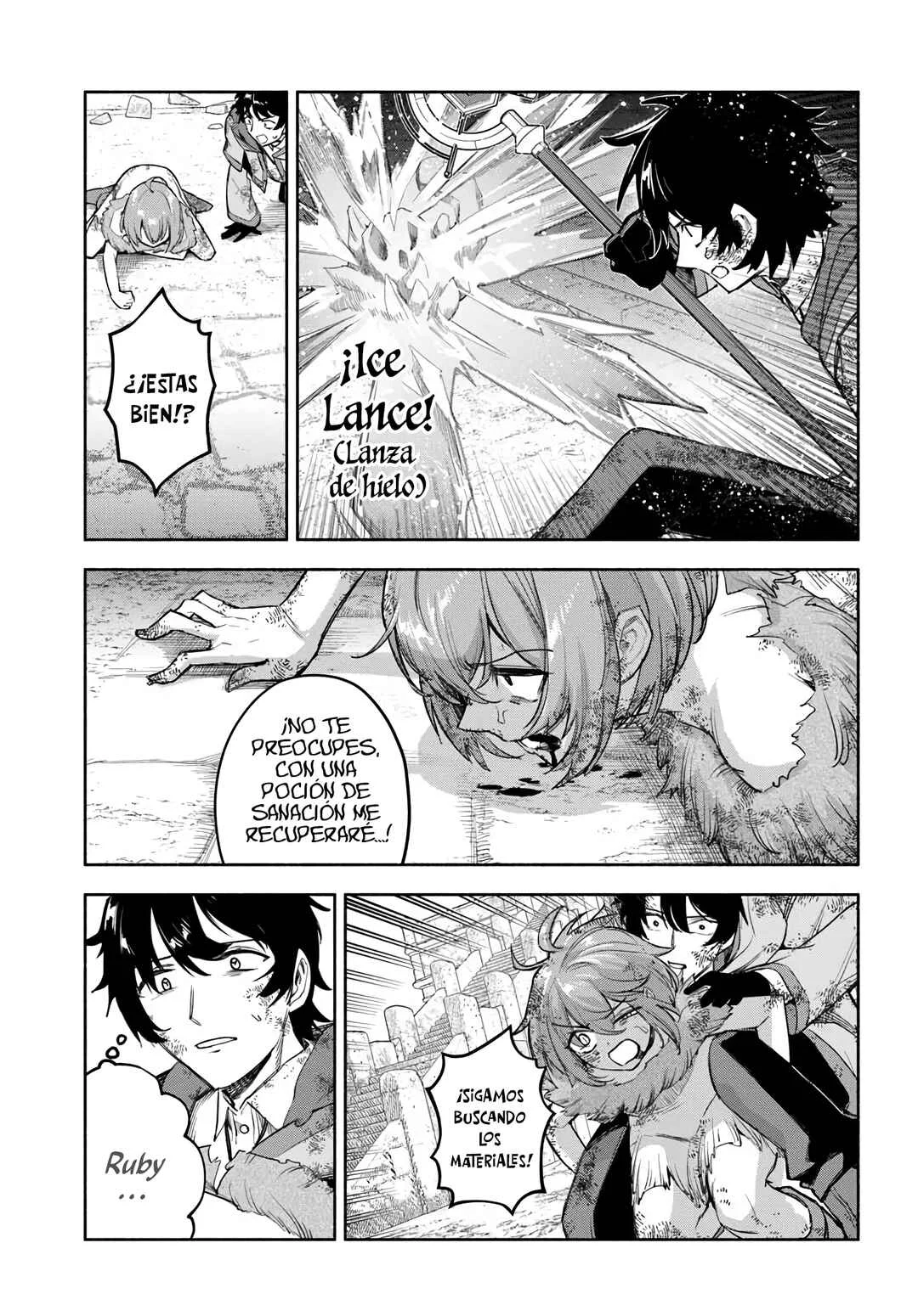 Ore Igai Dare mo Saishu Dekinai Sozai na no ni "Sozai Saishuritsu ga Hikui" to Pawahara suru Osananajimi Renkinjutsushi to Zetsuen shita Senzoku Madoushi, Henkyou no Machi de Slow Life wo Okuritai. Capítulo 26: Hasta El Fondo Del Estomago - Page 11