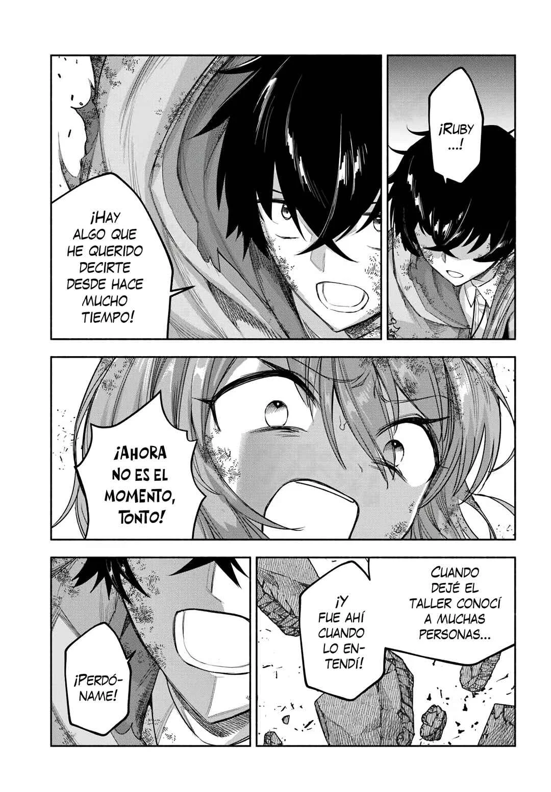Ore Igai Dare mo Saishu Dekinai Sozai na no ni "Sozai Saishuritsu ga Hikui" to Pawahara suru Osananajimi Renkinjutsushi to Zetsuen shita Senzoku Madoushi, Henkyou no Machi de Slow Life wo Okuritai. Capítulo 26: Hasta El Fondo Del Estomago - Page 19