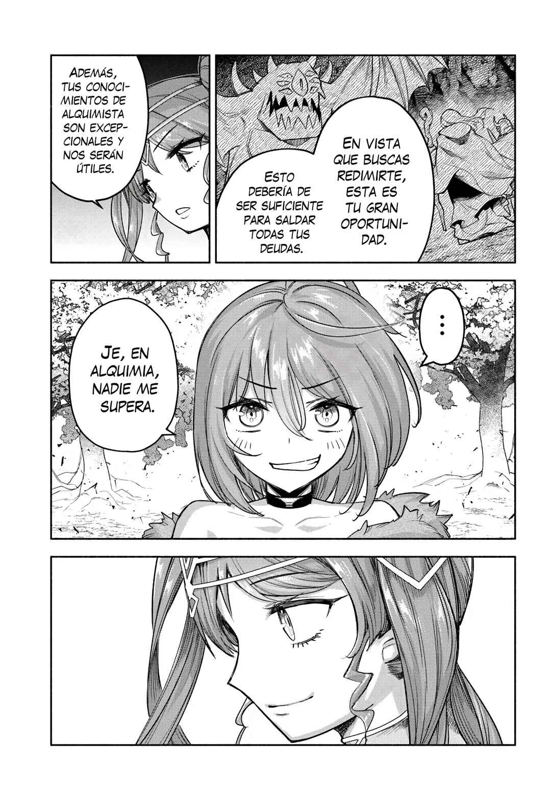 Ore Igai Dare mo Saishu Dekinai Sozai na no ni "Sozai Saishuritsu ga Hikui" to Pawahara suru Osananajimi Renkinjutsushi to Zetsuen shita Senzoku Madoushi, Henkyou no Machi de Slow Life wo Okuritai. Capítulo 28: Lo Que Se Ganó - Page 20