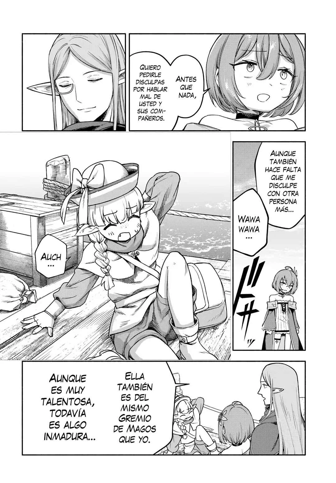 Ore Igai Dare mo Saishu Dekinai Sozai na no ni "Sozai Saishuritsu ga Hikui" to Pawahara suru Osananajimi Renkinjutsushi to Zetsuen shita Senzoku Madoushi, Henkyou no Machi de Slow Life wo Okuritai. Capítulo 29: Quiero Tener Una Vida Tranquila Contigo - Page 22