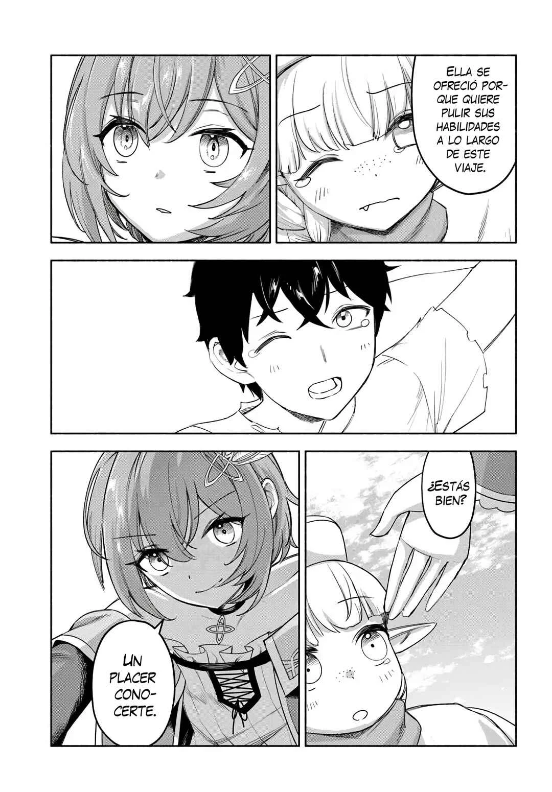 Ore Igai Dare mo Saishu Dekinai Sozai na no ni "Sozai Saishuritsu ga Hikui" to Pawahara suru Osananajimi Renkinjutsushi to Zetsuen shita Senzoku Madoushi, Henkyou no Machi de Slow Life wo Okuritai. Capítulo 29: Quiero Tener Una Vida Tranquila Contigo - Page 23