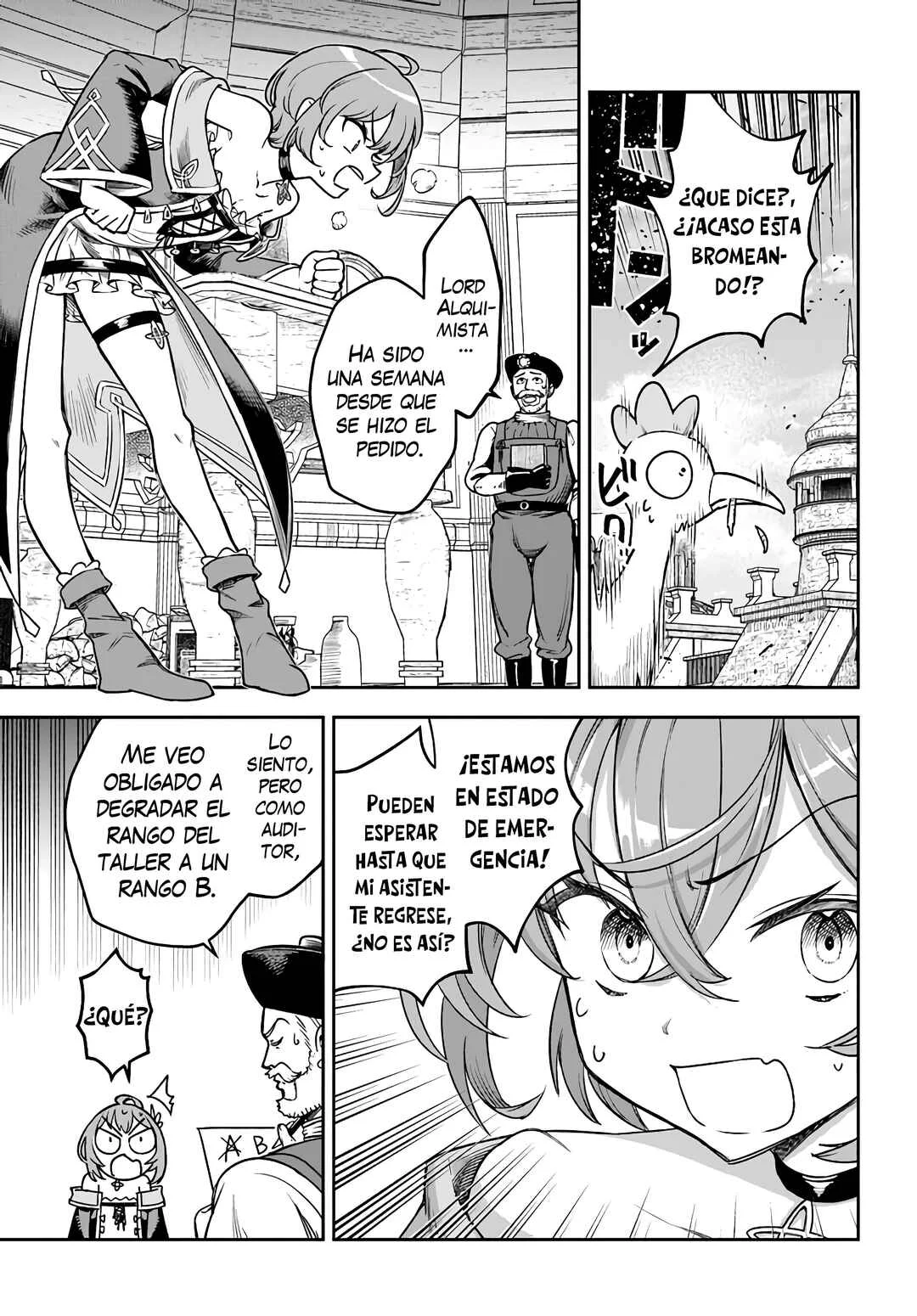 Ore Igai Dare mo Saishu Dekinai Sozai na no ni "Sozai Saishuritsu ga Hikui" to Pawahara suru Osananajimi Renkinjutsushi to Zetsuen shita Senzoku Madoushi, Henkyou no Machi de Slow Life wo Okuritai. Capítulo 3: Amigos Especiales - Page 22