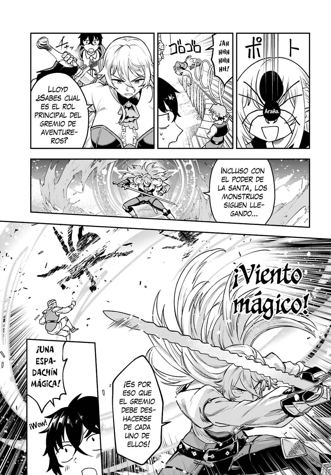 Ore Igai Dare mo Saishu Dekinai Sozai na no ni "Sozai Saishuritsu ga Hikui" to Pawahara suru Osananajimi Renkinjutsushi to Zetsuen shita Senzoku Madoushi, Henkyou no Machi de Slow Life wo Okuritai. Capítulo 4: Las Pruebas de La Maestra del Gremio - Page 15