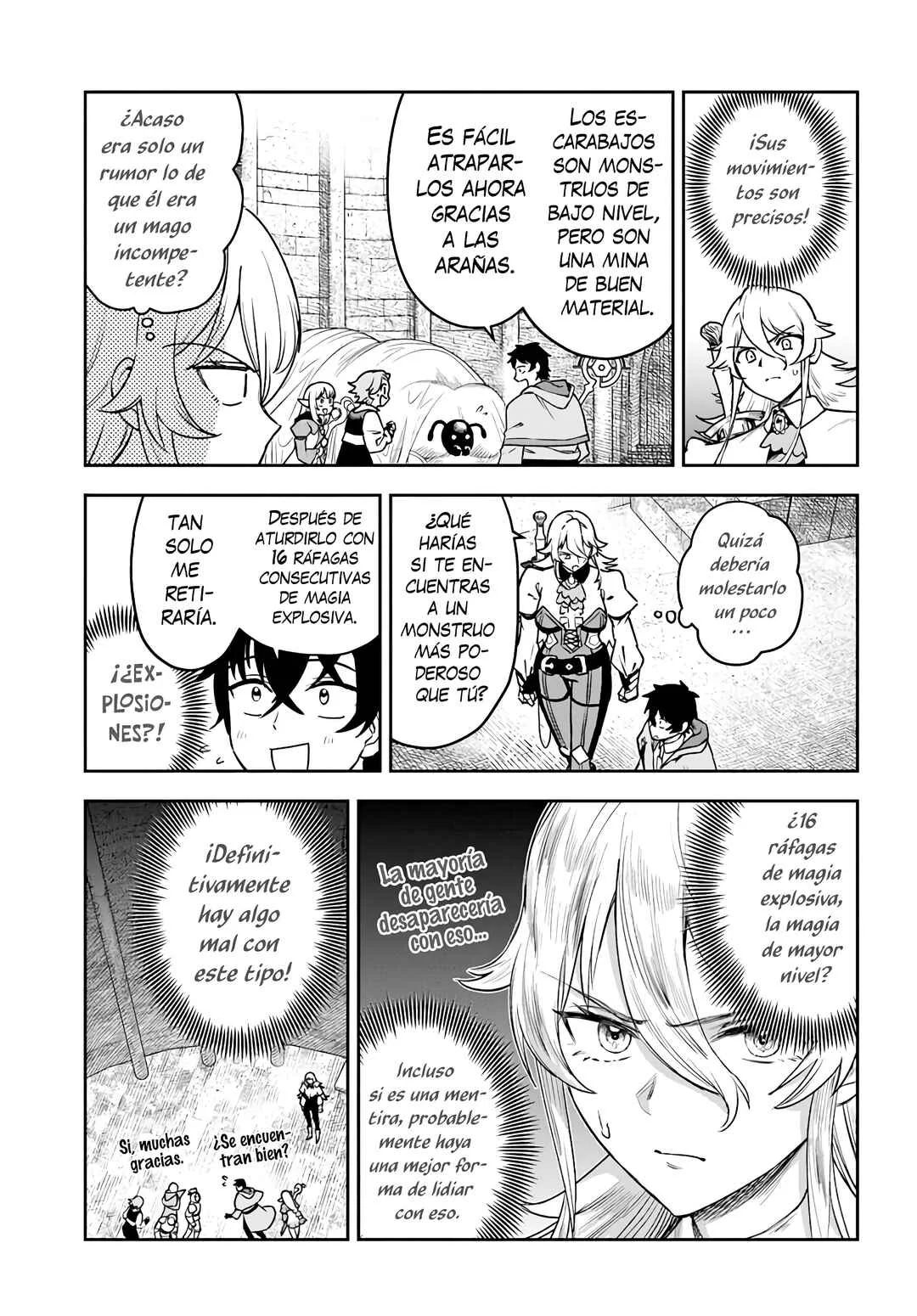 Ore Igai Dare mo Saishu Dekinai Sozai na no ni "Sozai Saishuritsu ga Hikui" to Pawahara suru Osananajimi Renkinjutsushi to Zetsuen shita Senzoku Madoushi, Henkyou no Machi de Slow Life wo Okuritai. Capítulo 4: Las Pruebas de La Maestra del Gremio - Page 17
