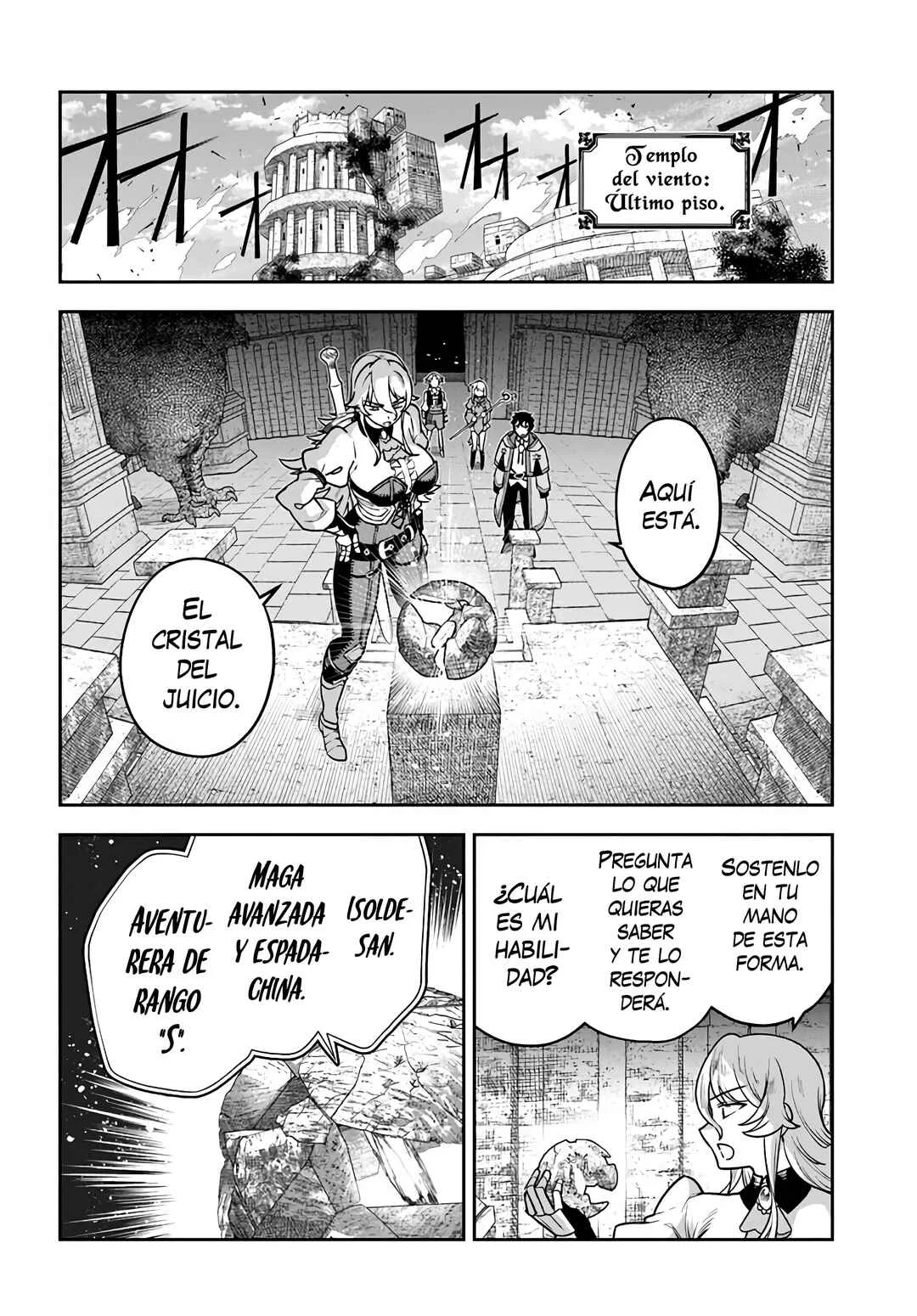 Ore Igai Dare mo Saishu Dekinai Sozai na no ni "Sozai Saishuritsu ga Hikui" to Pawahara suru Osananajimi Renkinjutsushi to Zetsuen shita Senzoku Madoushi, Henkyou no Machi de Slow Life wo Okuritai. Capítulo 4: Las Pruebas de La Maestra del Gremio - Page 22