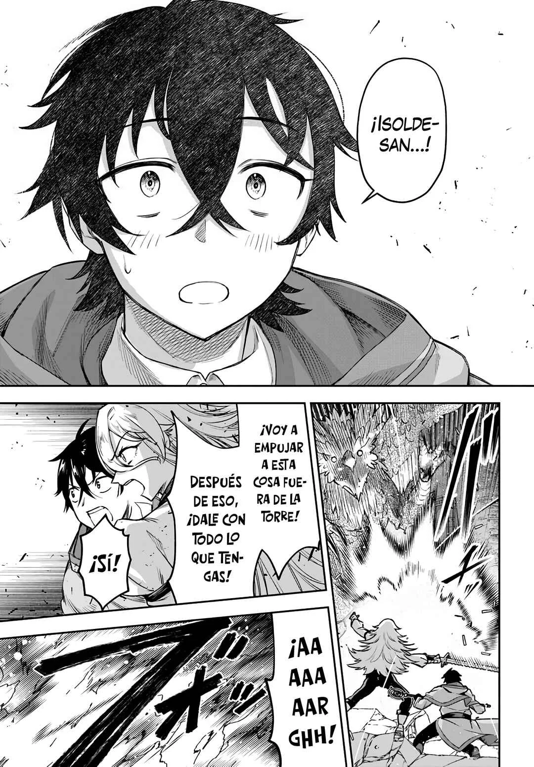 Ore Igai Dare mo Saishu Dekinai Sozai na no ni "Sozai Saishuritsu ga Hikui" to Pawahara suru Osananajimi Renkinjutsushi to Zetsuen shita Senzoku Madoushi, Henkyou no Machi de Slow Life wo Okuritai. Capítulo 5: Las Pruebas de La Maestra del Gremio - Parte II - Page 21