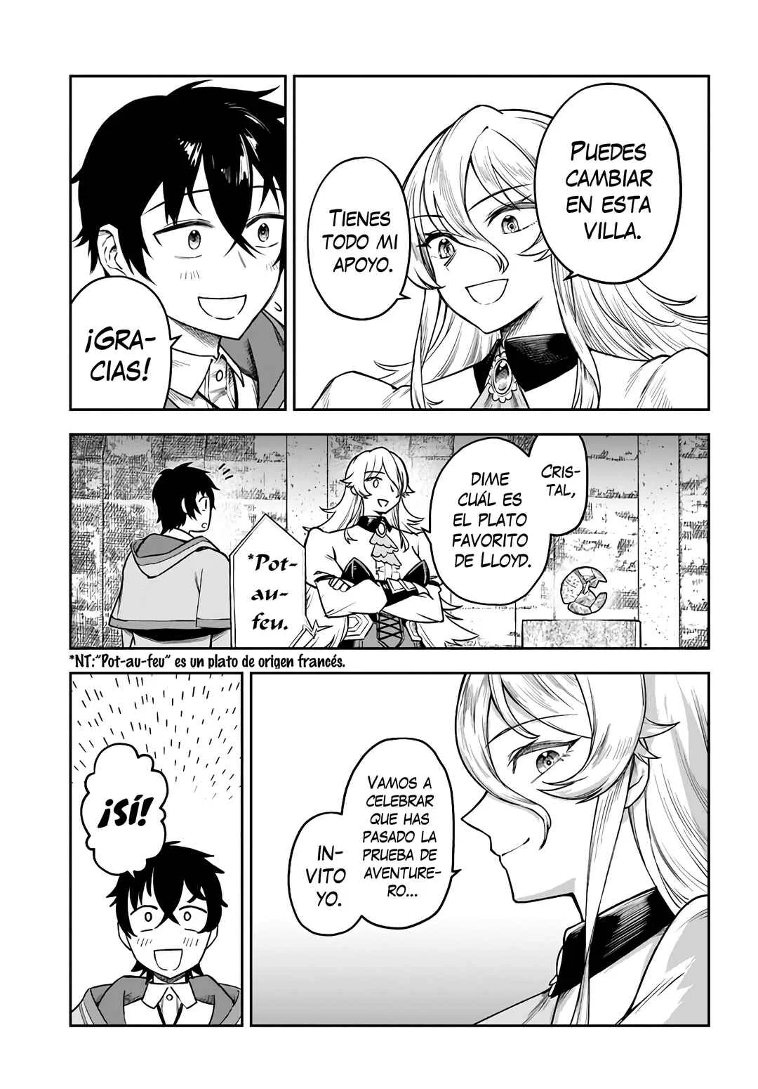 Ore Igai Dare mo Saishu Dekinai Sozai na no ni "Sozai Saishuritsu ga Hikui" to Pawahara suru Osananajimi Renkinjutsushi to Zetsuen shita Senzoku Madoushi, Henkyou no Machi de Slow Life wo Okuritai. Capítulo 5: Las Pruebas de La Maestra del Gremio - Parte II - Page 24