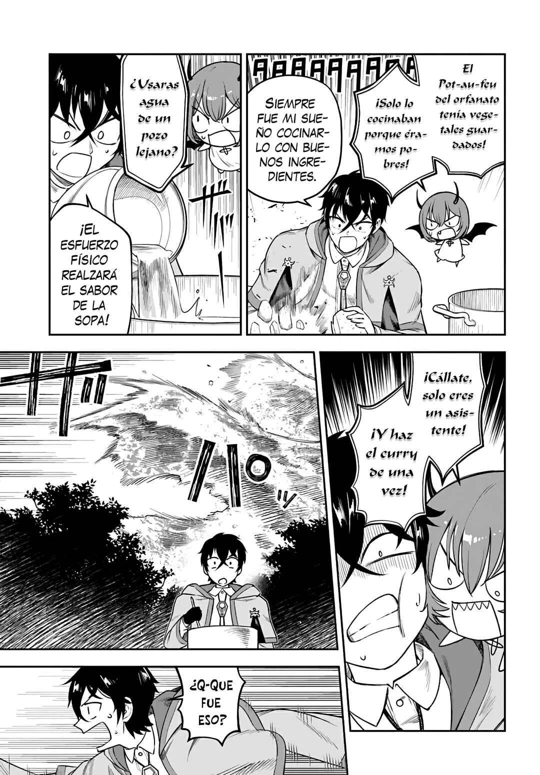 Ore Igai Dare mo Saishu Dekinai Sozai na no ni "Sozai Saishuritsu ga Hikui" to Pawahara suru Osananajimi Renkinjutsushi to Zetsuen shita Senzoku Madoushi, Henkyou no Machi de Slow Life wo Okuritai. Capítulo 6: Curry y "Pot-Au-Feu" - Page 8
