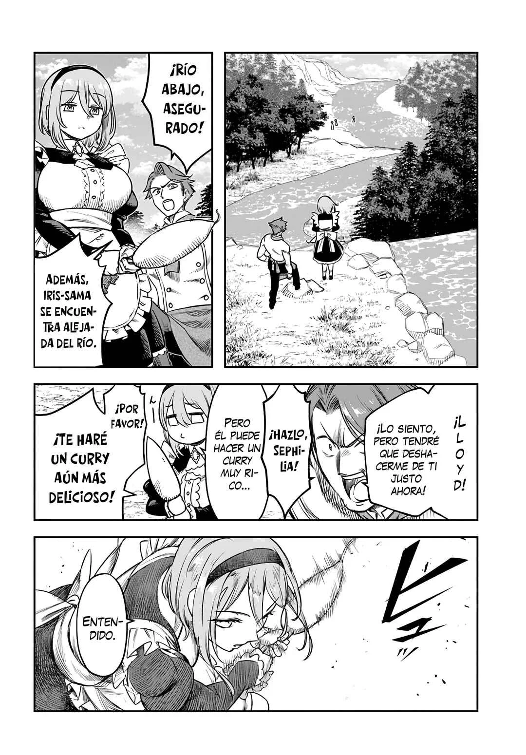 Ore Igai Dare mo Saishu Dekinai Sozai na no ni "Sozai Saishuritsu ga Hikui" to Pawahara suru Osananajimi Renkinjutsushi to Zetsuen shita Senzoku Madoushi, Henkyou no Machi de Slow Life wo Okuritai. Capítulo 7: Dédalo de Las Profundidades - Page 11