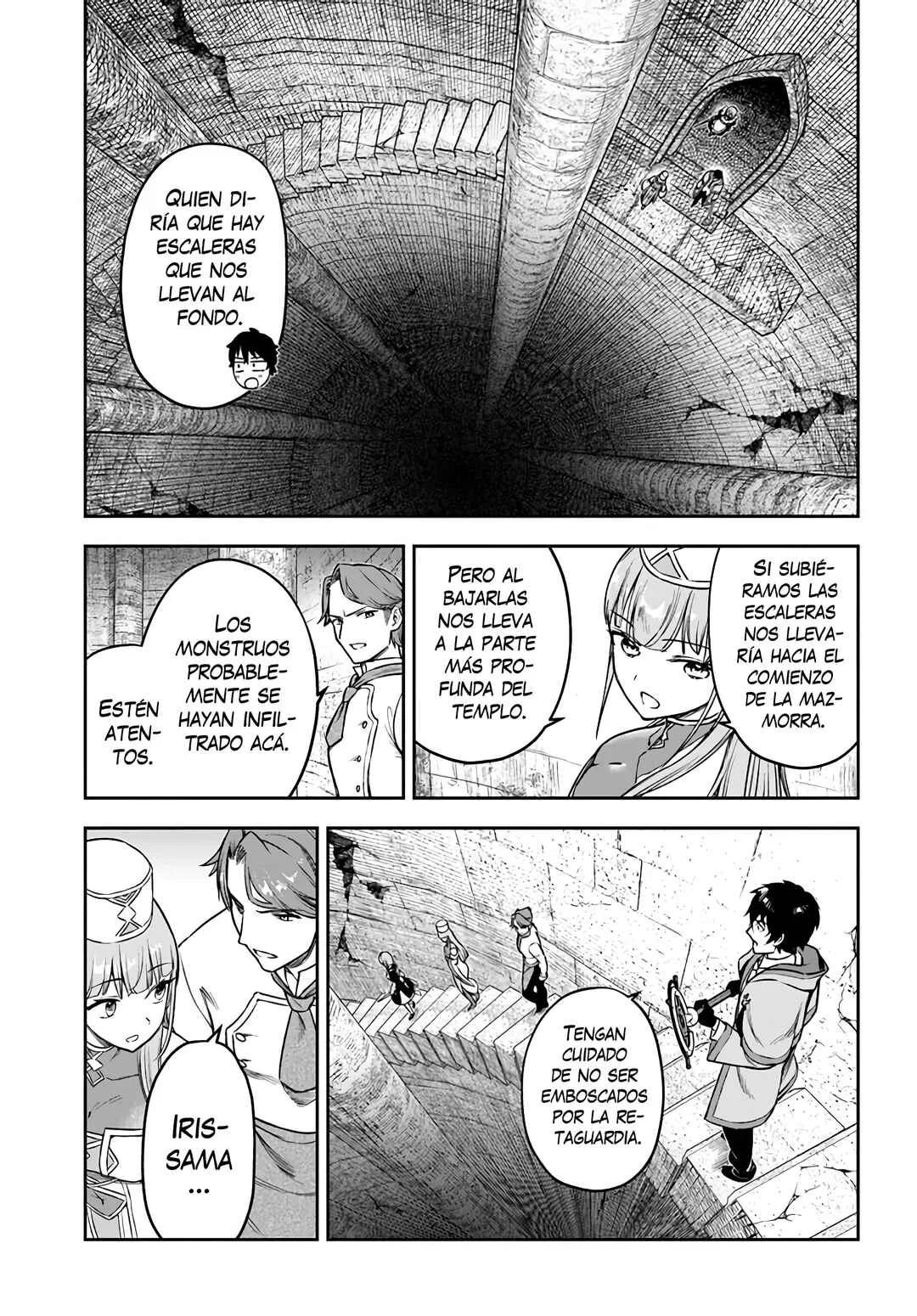 Ore Igai Dare mo Saishu Dekinai Sozai na no ni "Sozai Saishuritsu ga Hikui" to Pawahara suru Osananajimi Renkinjutsushi to Zetsuen shita Senzoku Madoushi, Henkyou no Machi de Slow Life wo Okuritai. Capítulo 8: Templo De Los Vientos: Profundidades - Page 7