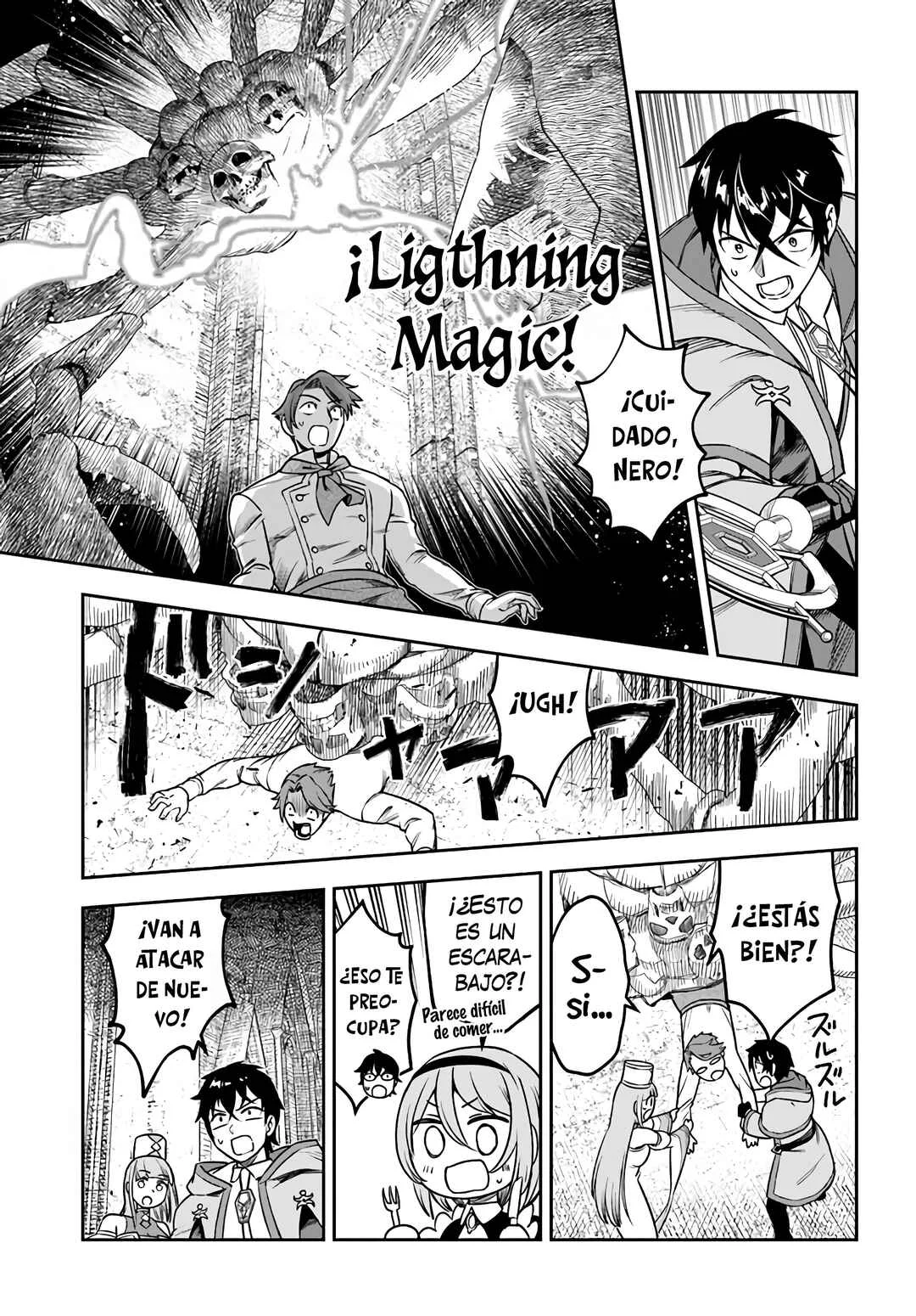 Ore Igai Dare mo Saishu Dekinai Sozai na no ni "Sozai Saishuritsu ga Hikui" to Pawahara suru Osananajimi Renkinjutsushi to Zetsuen shita Senzoku Madoushi, Henkyou no Machi de Slow Life wo Okuritai. Capítulo 8: Templo De Los Vientos: Profundidades - Page 9