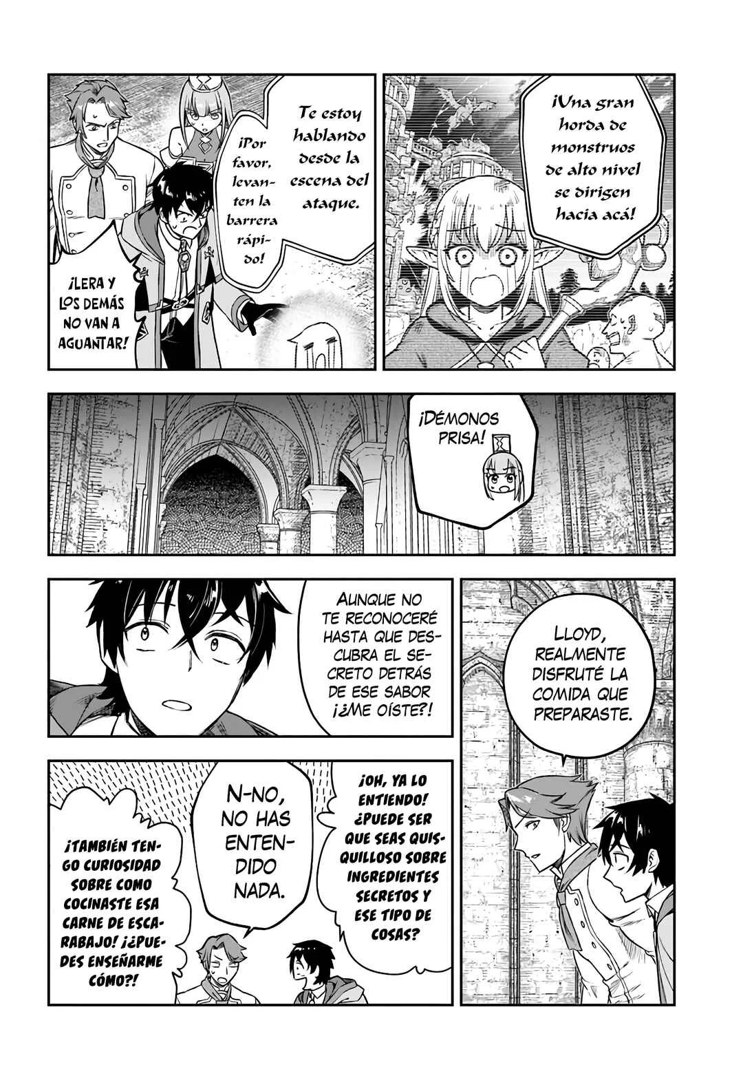 Ore Igai Dare mo Saishu Dekinai Sozai na no ni "Sozai Saishuritsu ga Hikui" to Pawahara suru Osananajimi Renkinjutsushi to Zetsuen shita Senzoku Madoushi, Henkyou no Machi de Slow Life wo Okuritai. Capítulo 8: Templo De Los Vientos: Profundidades - Page 14