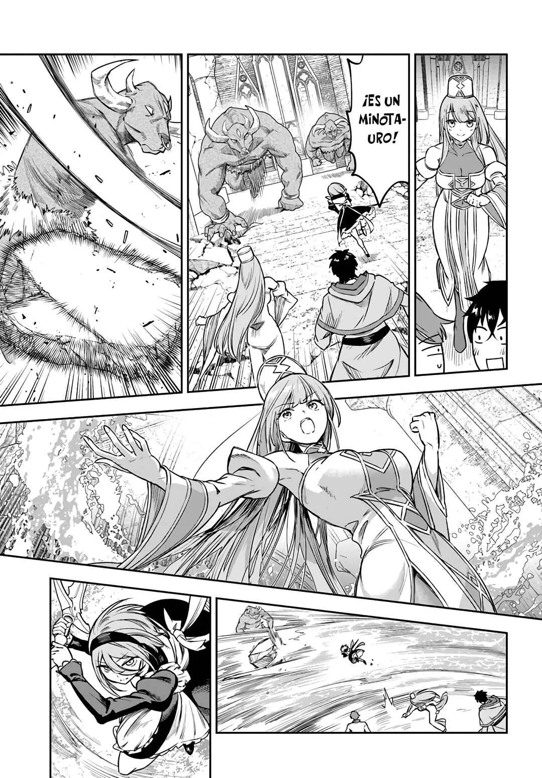 Ore Igai Dare mo Saishu Dekinai Sozai na no ni "Sozai Saishuritsu ga Hikui" to Pawahara suru Osananajimi Renkinjutsushi to Zetsuen shita Senzoku Madoushi, Henkyou no Machi de Slow Life wo Okuritai. Capítulo 8: Templo De Los Vientos: Profundidades - Page 15