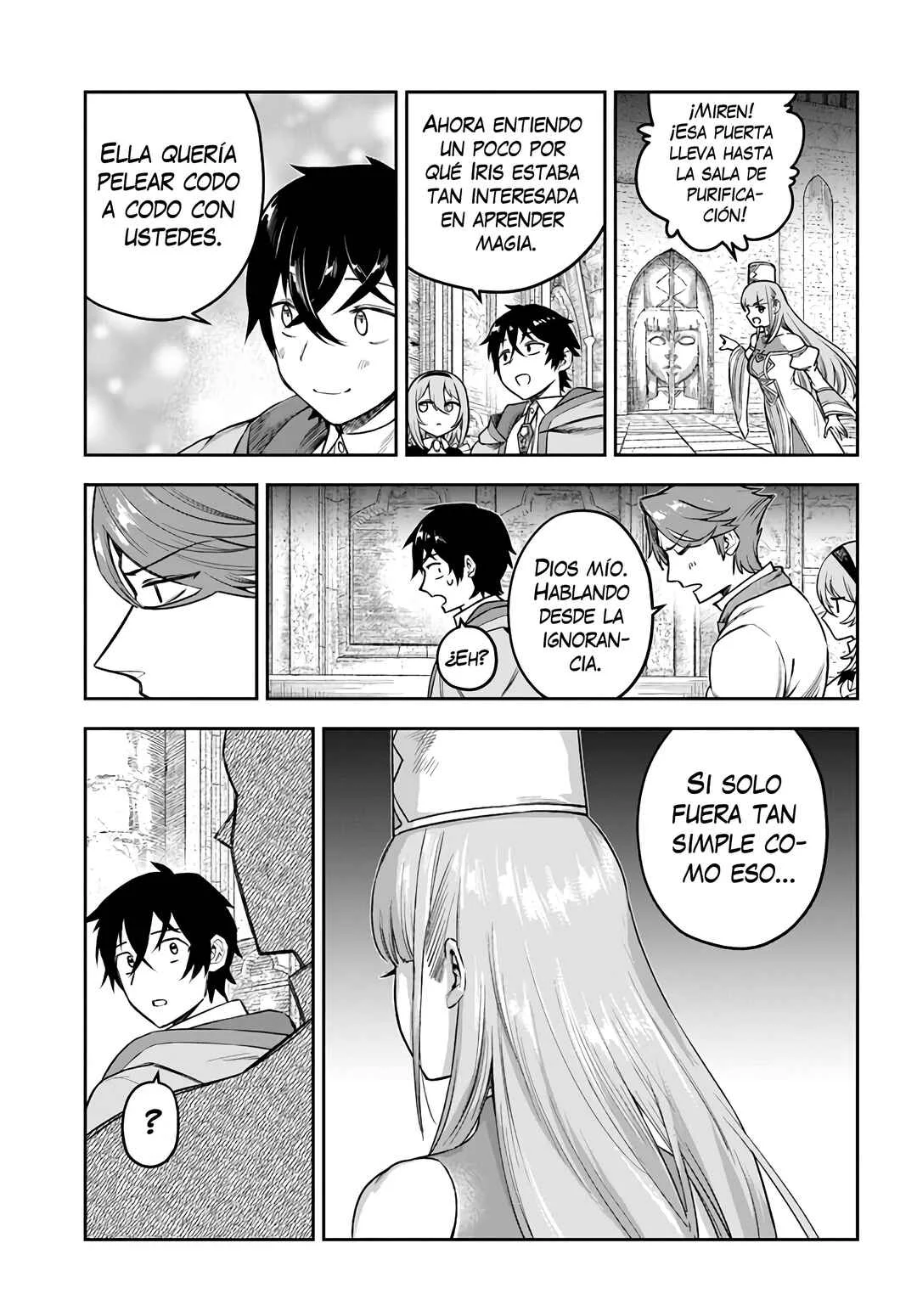 Ore Igai Dare mo Saishu Dekinai Sozai na no ni "Sozai Saishuritsu ga Hikui" to Pawahara suru Osananajimi Renkinjutsushi to Zetsuen shita Senzoku Madoushi, Henkyou no Machi de Slow Life wo Okuritai. Capítulo 8: Templo De Los Vientos: Profundidades - Page 17