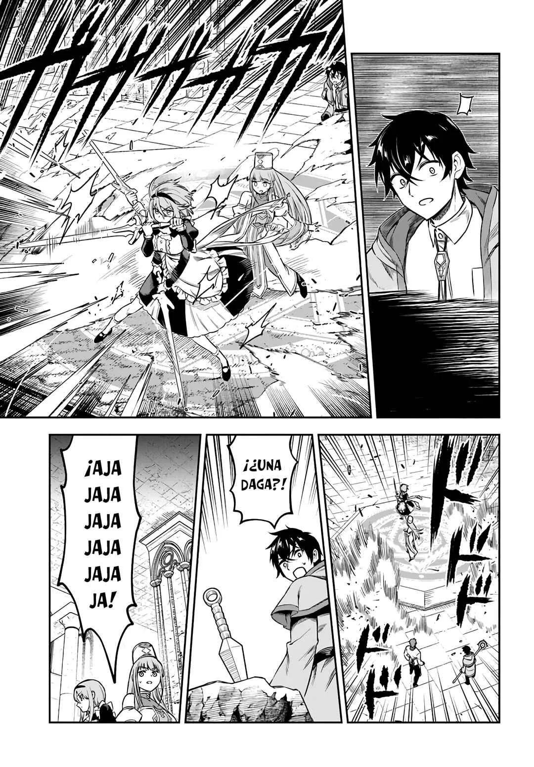 Ore Igai Dare mo Saishu Dekinai Sozai na no ni "Sozai Saishuritsu ga Hikui" to Pawahara suru Osananajimi Renkinjutsushi to Zetsuen shita Senzoku Madoushi, Henkyou no Machi de Slow Life wo Okuritai. Capítulo 8: Templo De Los Vientos: Profundidades - Page 19