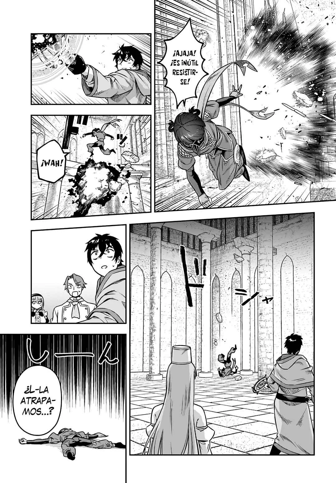 Ore Igai Dare mo Saishu Dekinai Sozai na no ni "Sozai Saishuritsu ga Hikui" to Pawahara suru Osananajimi Renkinjutsushi to Zetsuen shita Senzoku Madoushi, Henkyou no Machi de Slow Life wo Okuritai. Capítulo 8: Templo De Los Vientos: Profundidades - Page 21