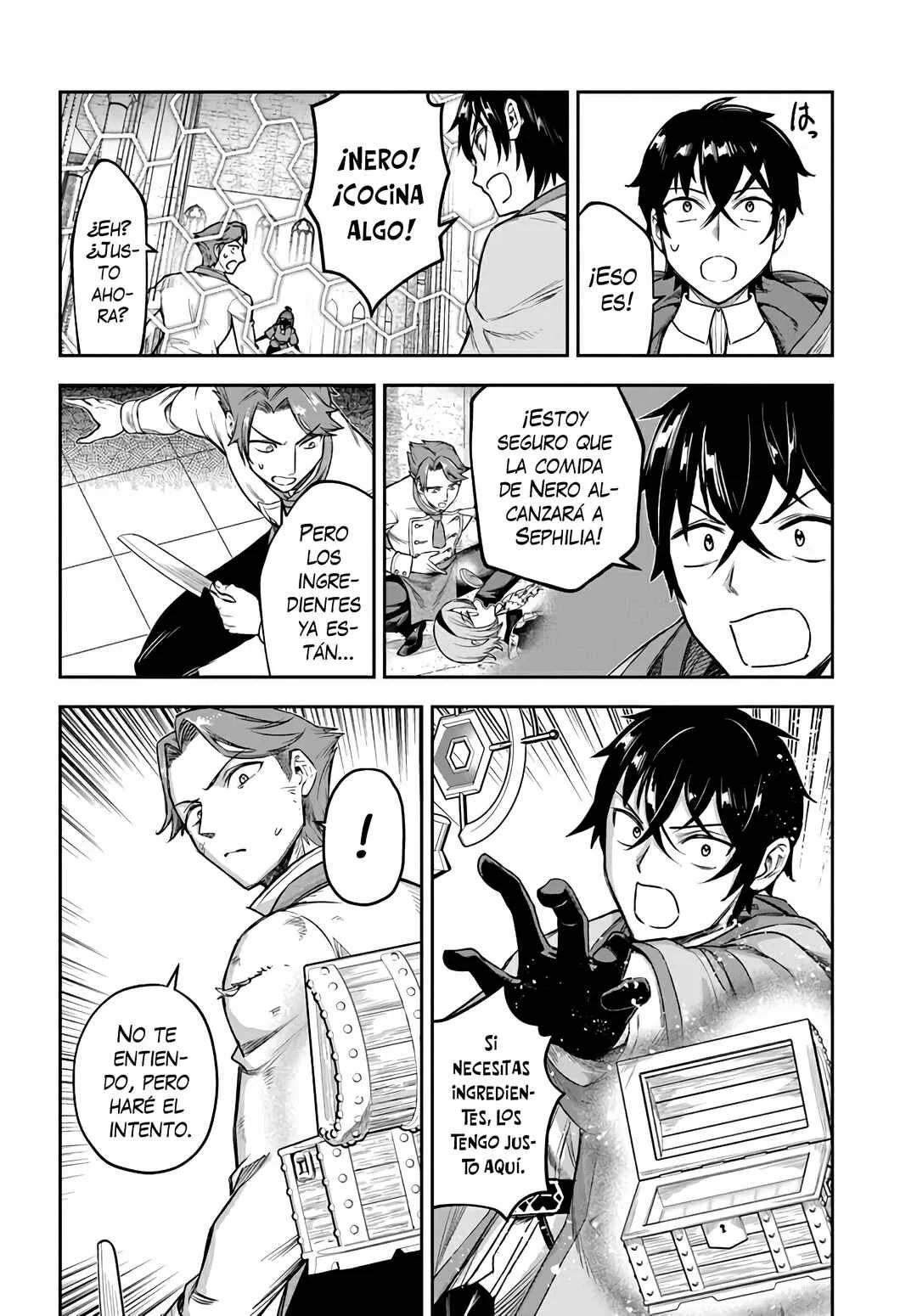 Ore Igai Dare mo Saishu Dekinai Sozai na no ni "Sozai Saishuritsu ga Hikui" to Pawahara suru Osananajimi Renkinjutsushi to Zetsuen shita Senzoku Madoushi, Henkyou no Machi de Slow Life wo Okuritai. Capítulo 9: El Asesino de Roland - Page 14