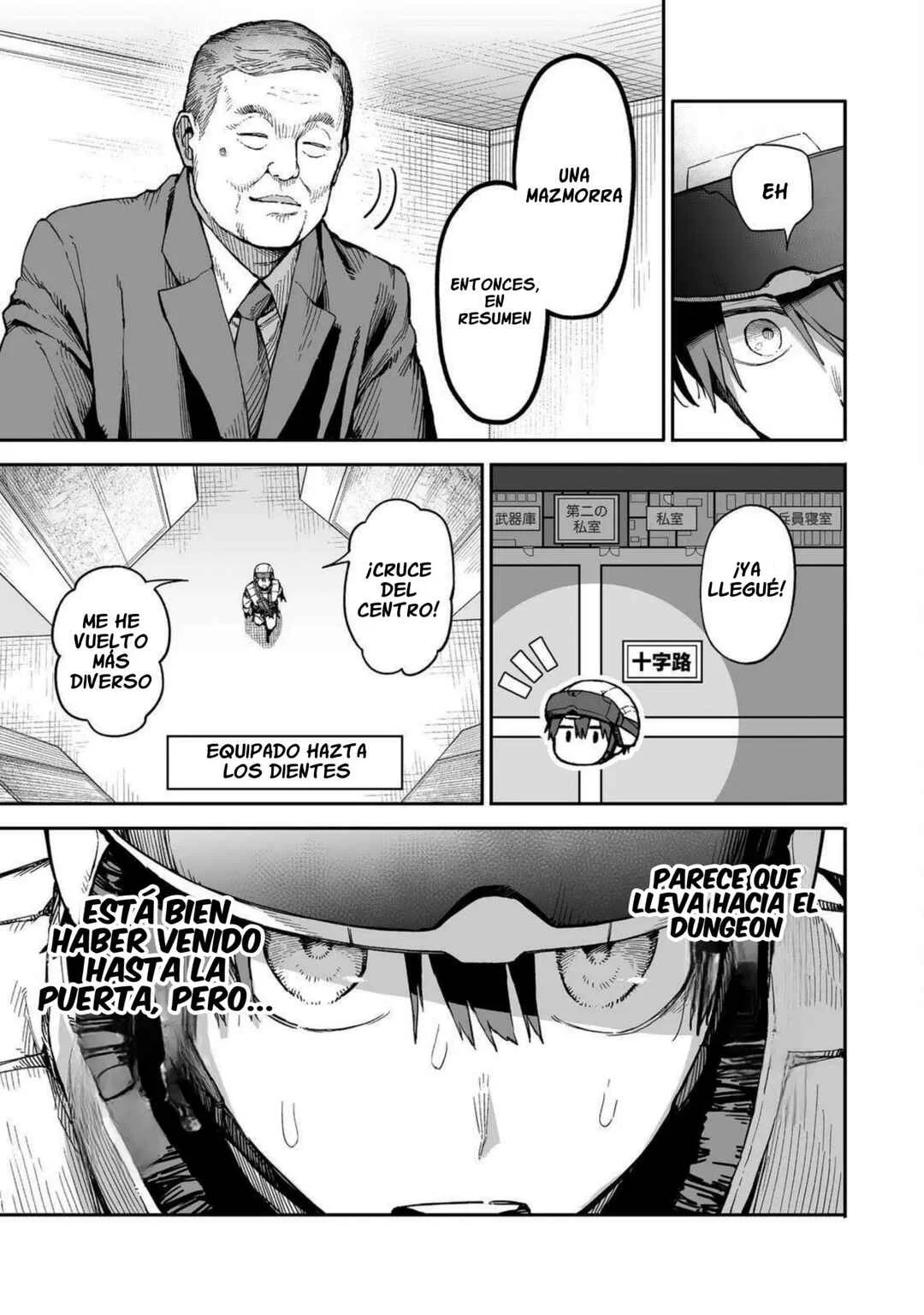 Ore to Kimitachi no Dungeon Sensou Capítulo 1 - Page 38