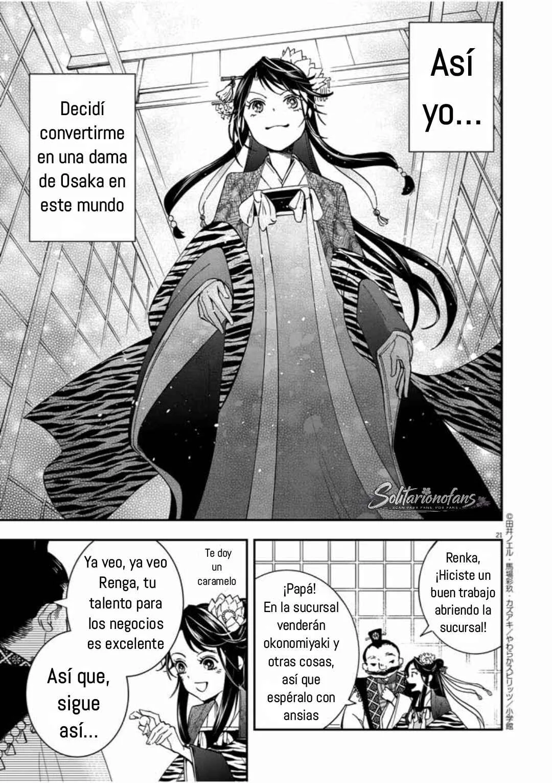 Osaka Madam, Koukyuu-hi ni Naru! Capítulo 1 - Page 22