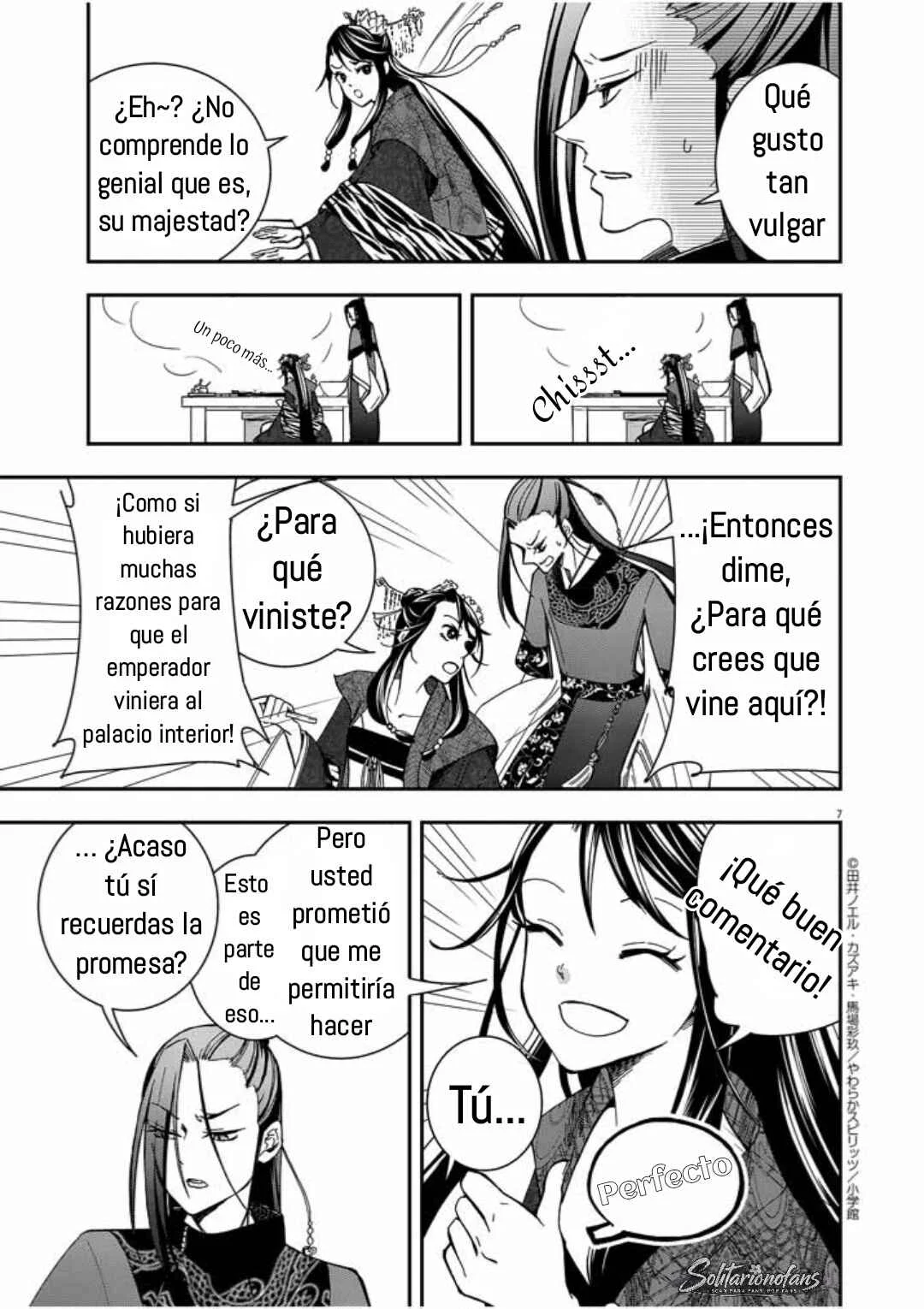 Osaka Madam, Koukyuu-hi ni Naru! Capítulo 4: ¡La señora Osaka organiza una fiesta del té! - Page 8