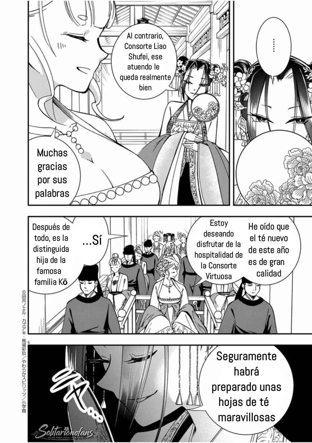 Osaka Madam, Koukyuu-hi ni Naru! Capítulo 5: ¡La señora Osaka organiza una fiesta del té! 2 - Page 8
