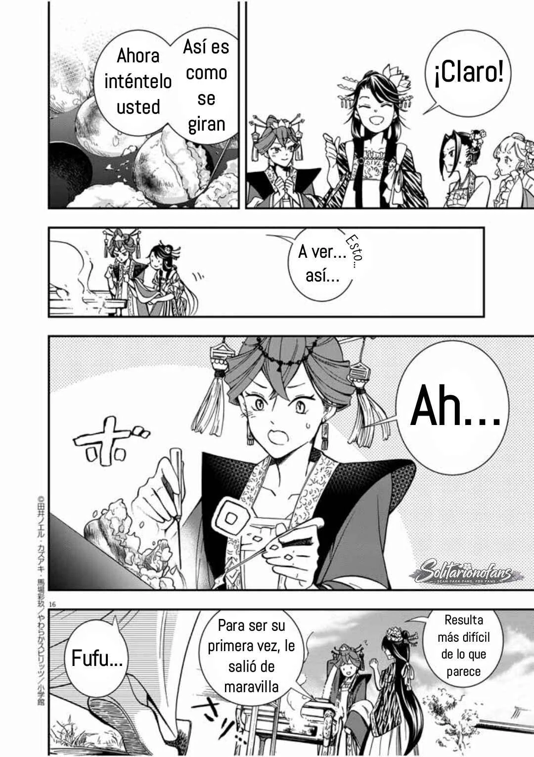 Osaka Madam, Koukyuu-hi ni Naru! Capítulo 5: ¡La señora Osaka organiza una fiesta del té! 2 - Page 17
