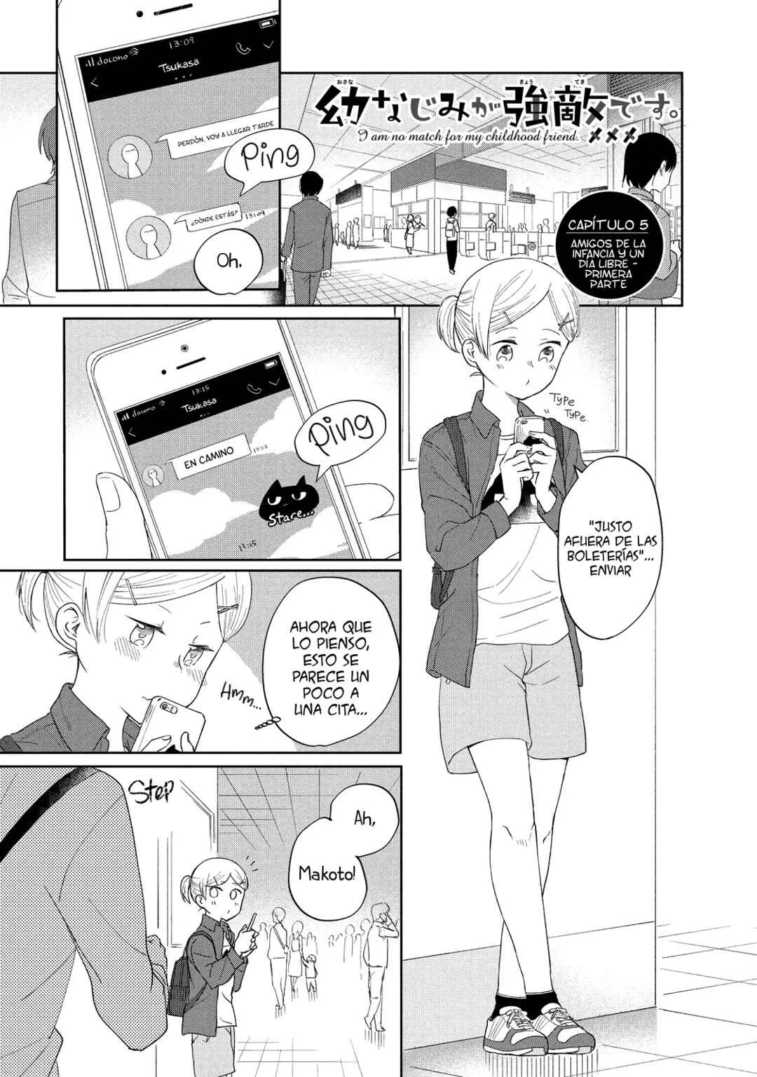 Osananajimi ga Kyouteki desu Capítulo 5: Amigos de la infancia y un día libre - Parte 1 - Page 2