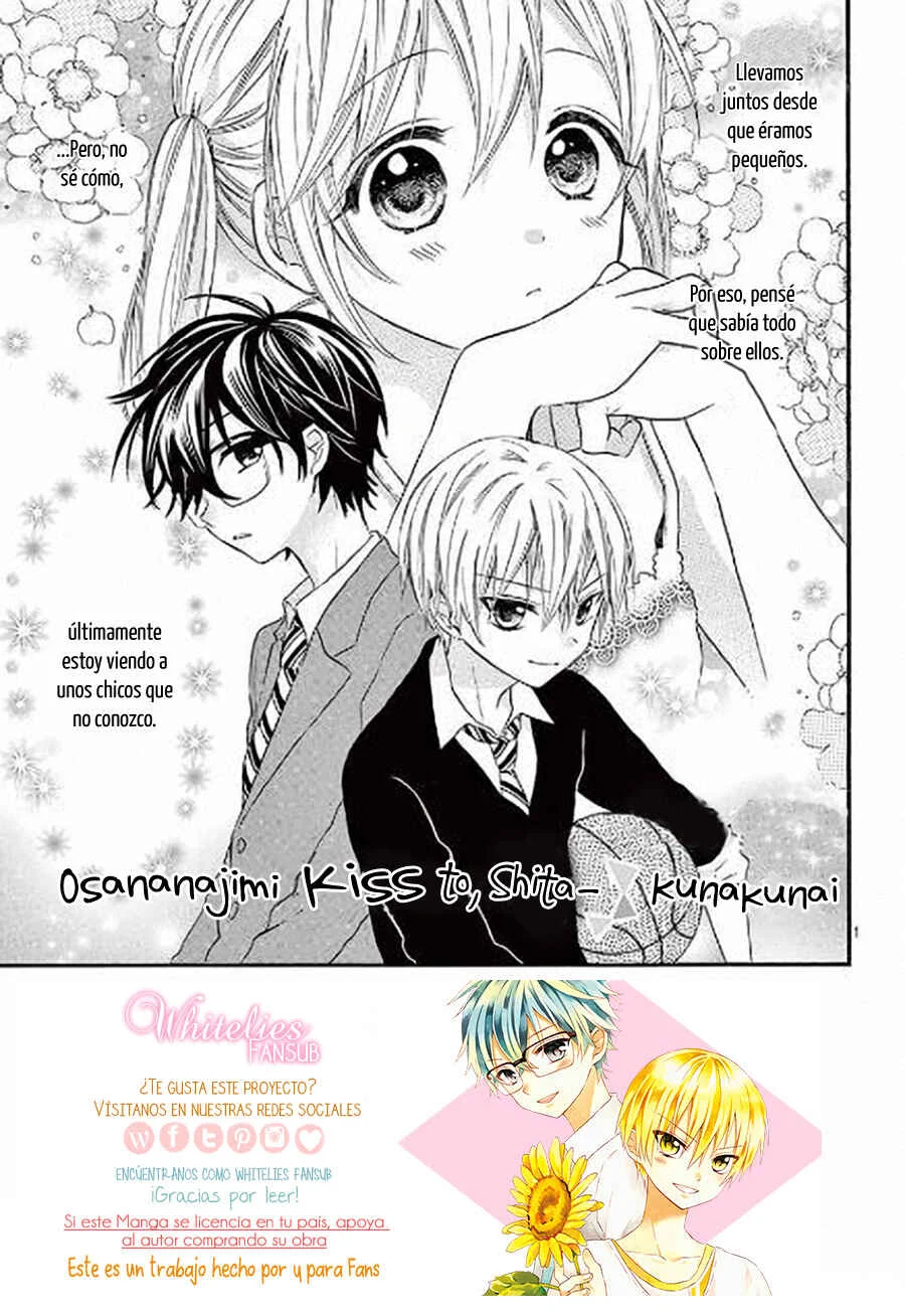 Osananajimi to, Kiss shitakunakunai. Capítulo 3 - Page 3