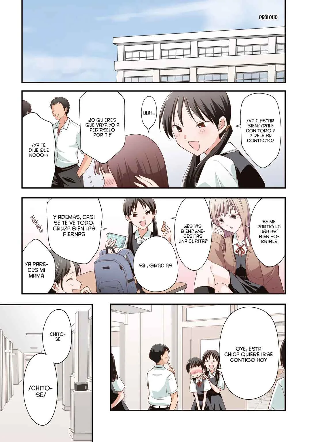 Osekkai Joshi, Koi o Suru Capítulo 0 - Page 4