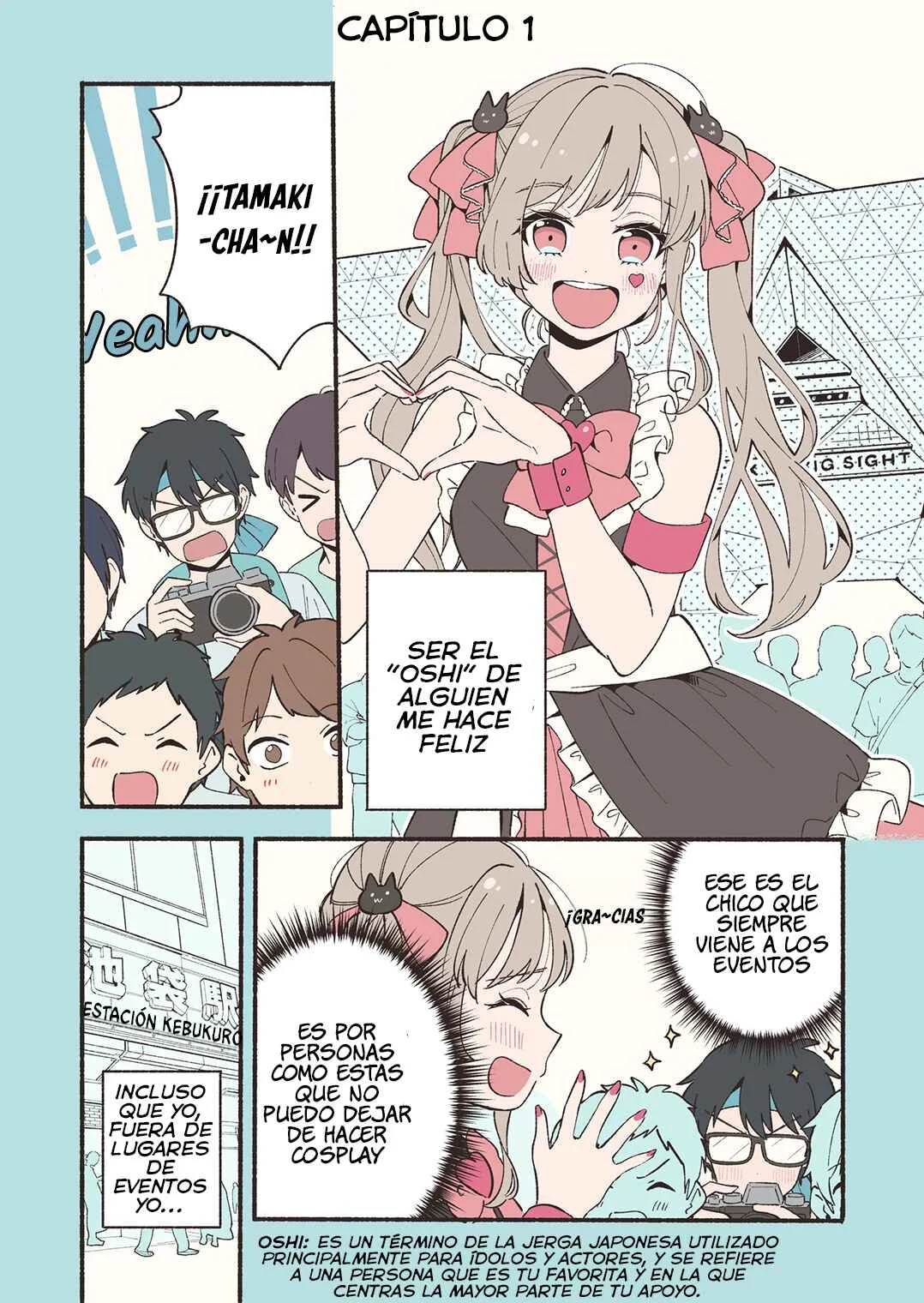 Oshi Au Futari wa Koi ni Naranai Capítulo 1 - Page 2