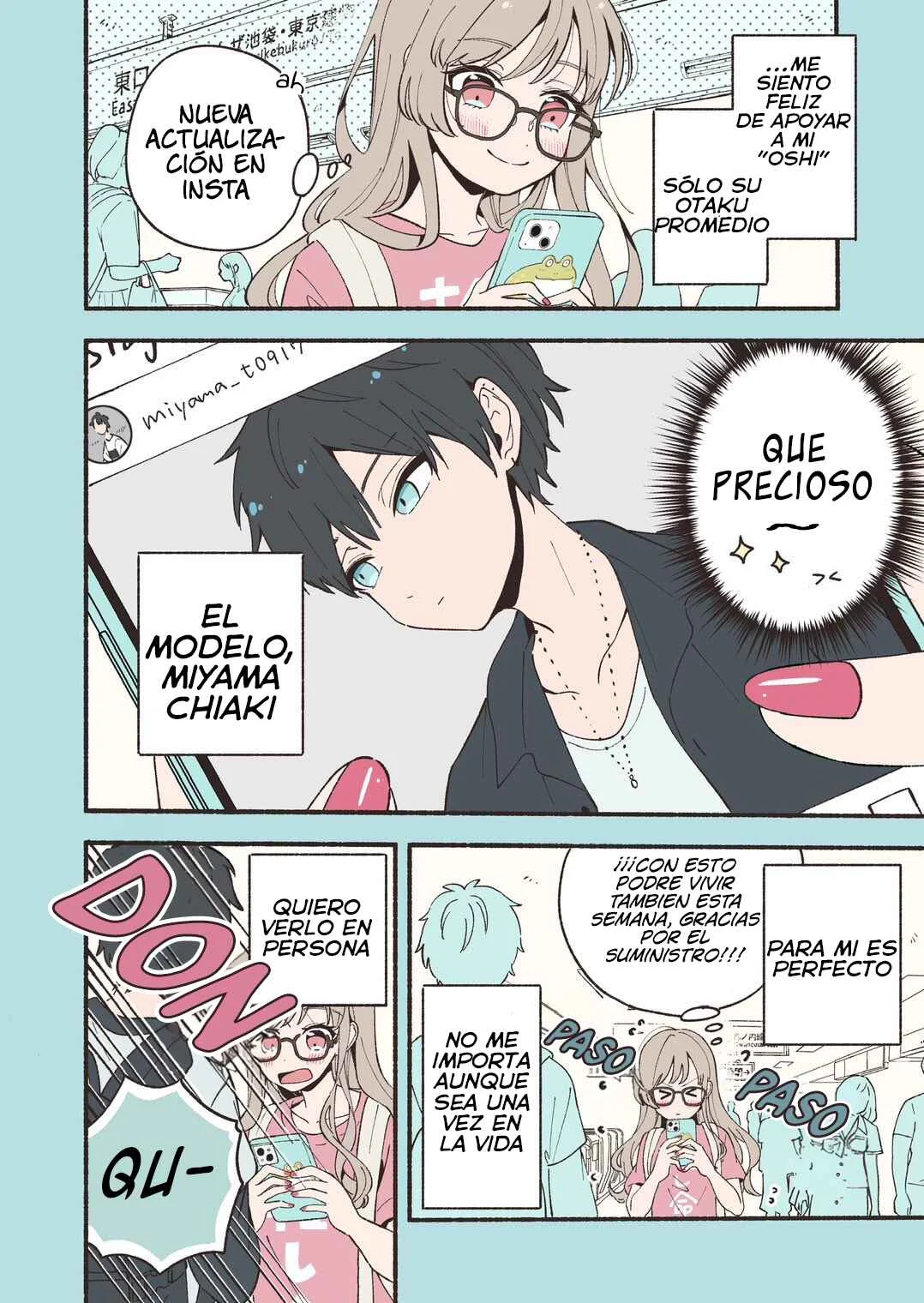 Oshi Au Futari wa Koi ni Naranai Capítulo 1 - Page 3