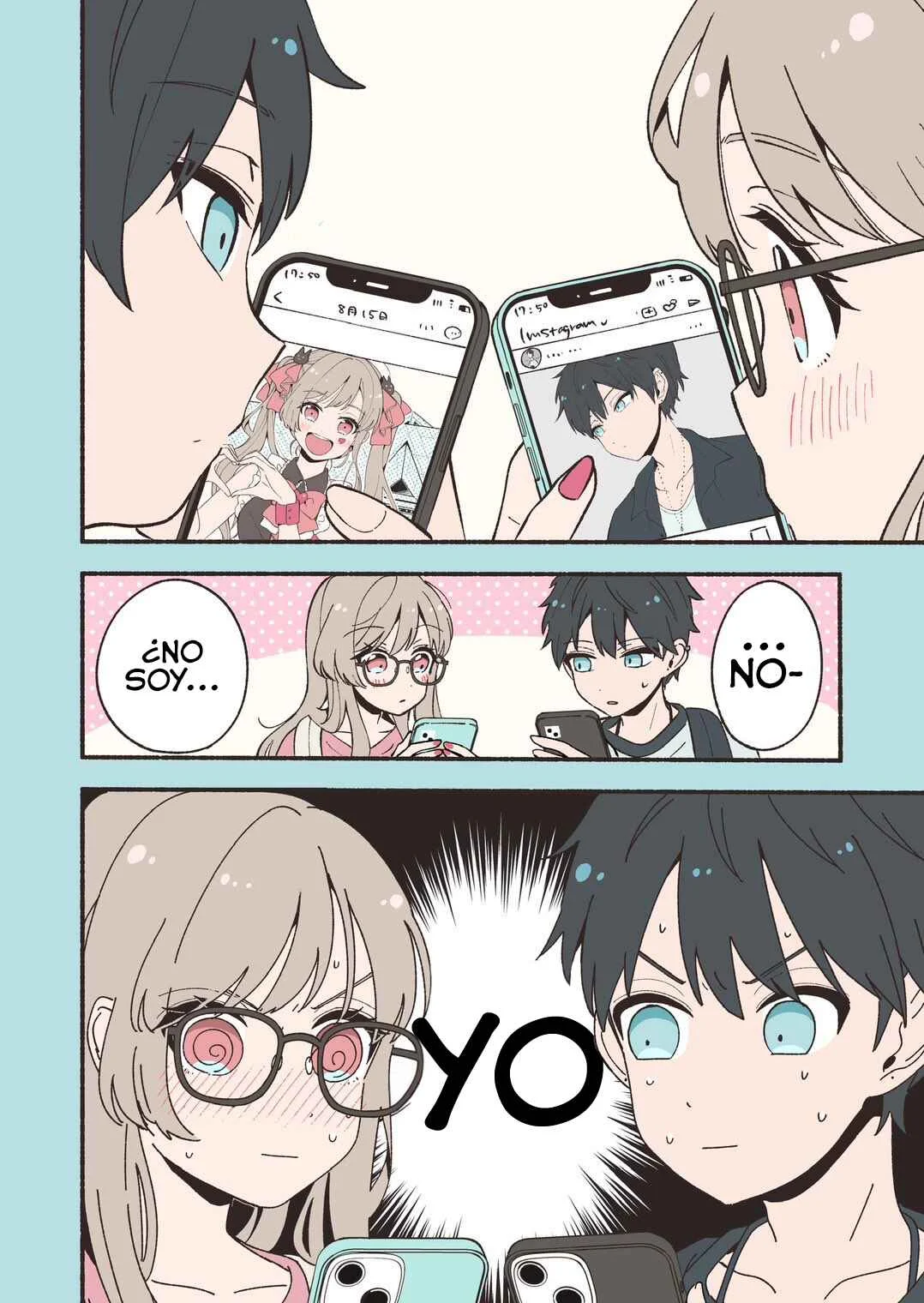 Oshi Au Futari wa Koi ni Naranai Capítulo 1 - Page 5