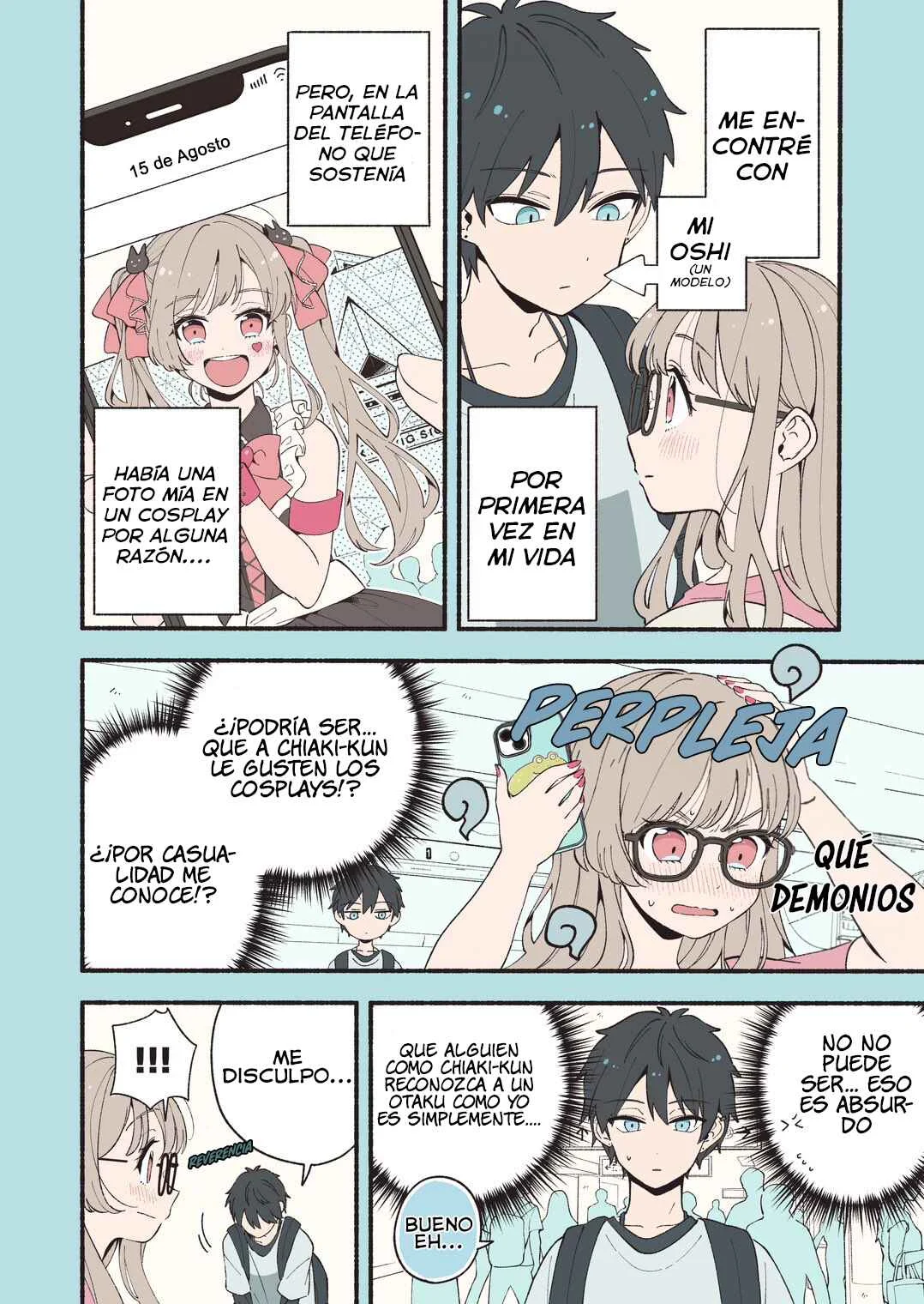 Oshi Au Futari wa Koi ni Naranai Capítulo 2 - Page 2