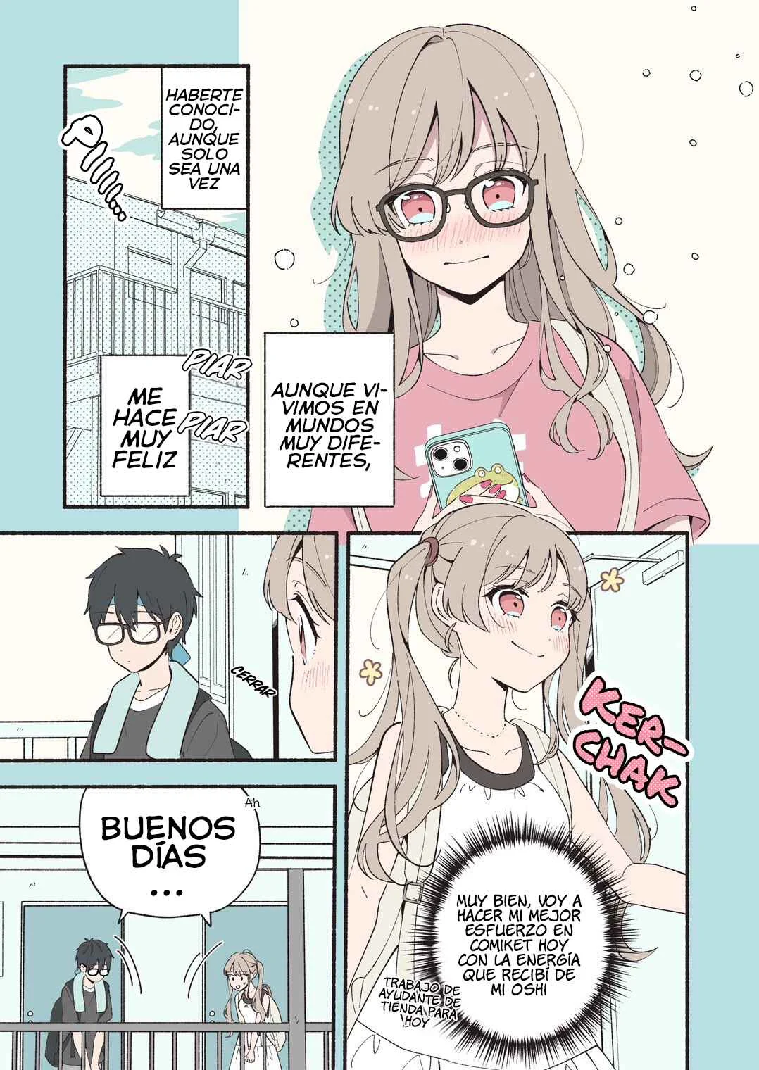 Oshi Au Futari wa Koi ni Naranai Capítulo 2 - Page 4