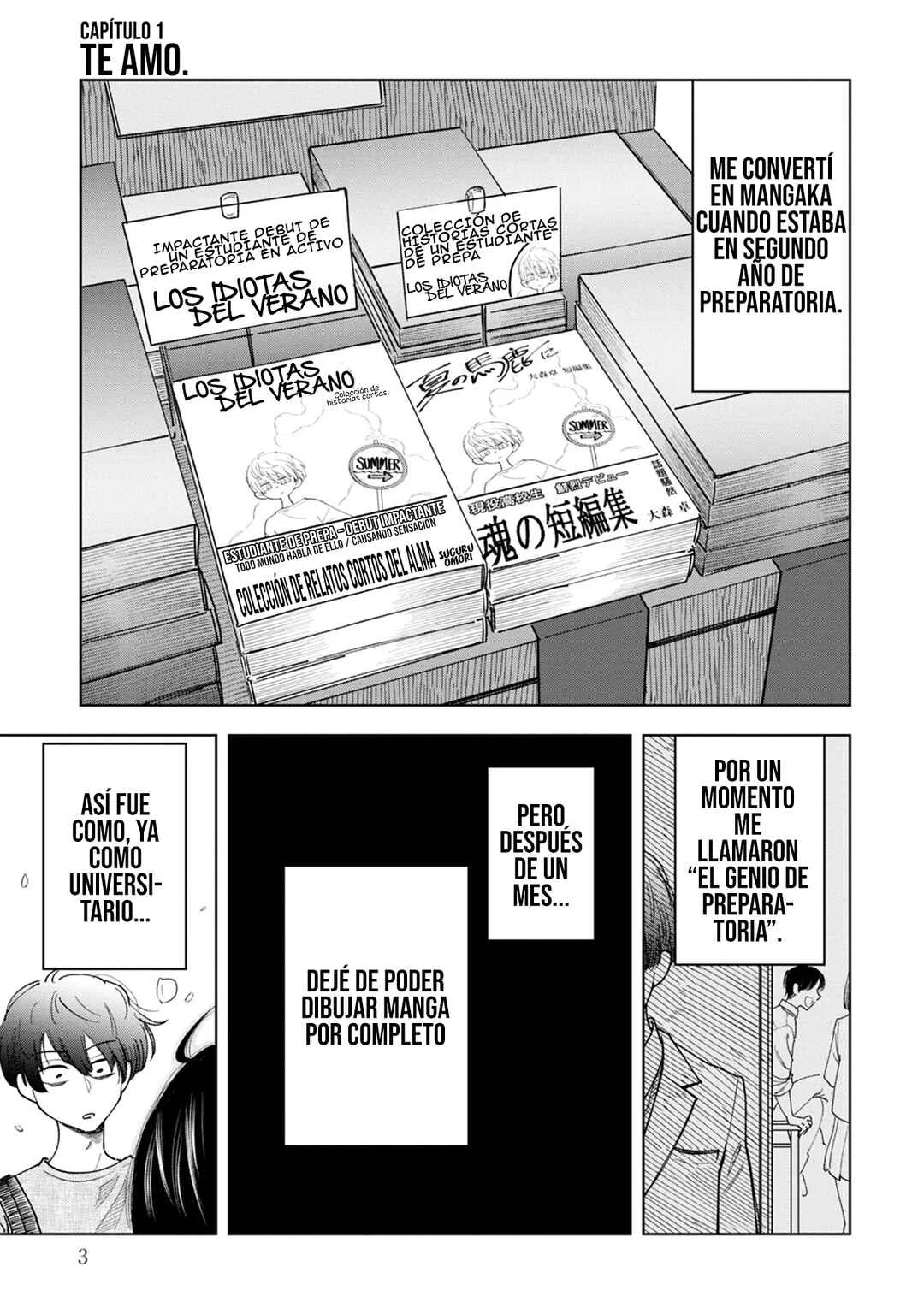 Oshi Korosu Capítulo 1: Te Amo. - Page 1