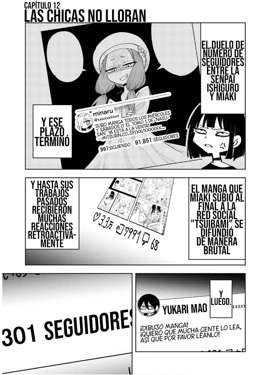Oshi Korosu Capítulo 12: Las chicas no lloran. - Page 1