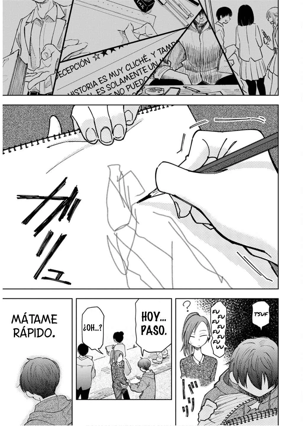 Oshi Korosu Capítulo 7: Tal vez, el viento. - Page 11