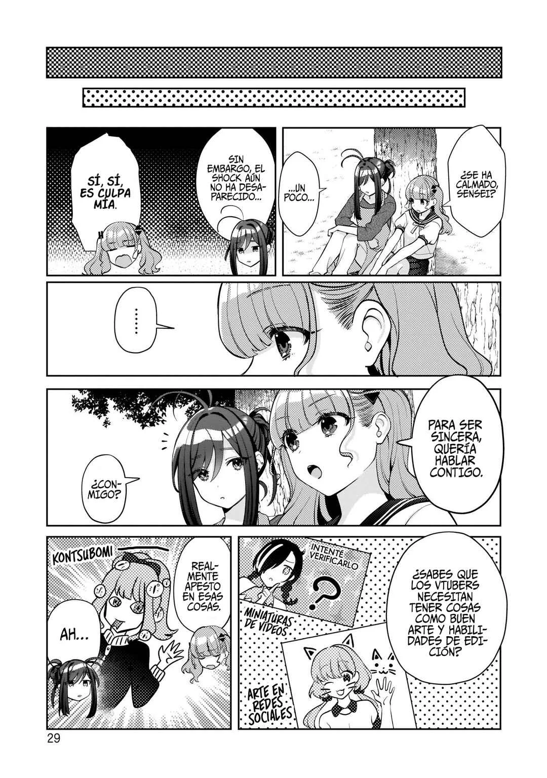 Oshi V ga Oshiego de Watashi ga Mama de!? Capítulo 1: ¿Mi Vtuber favorita es realmente mi alumna? - Page 31