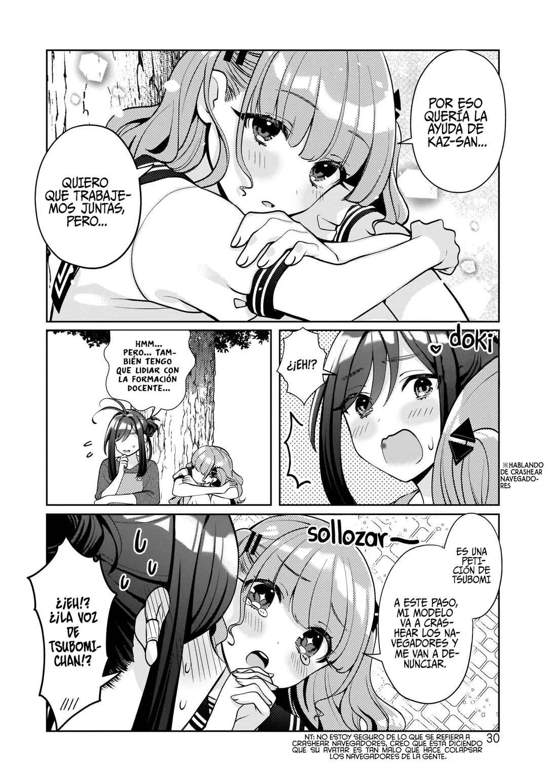 Oshi V ga Oshiego de Watashi ga Mama de!? Capítulo 1: ¿Mi Vtuber favorita es realmente mi alumna? - Page 32