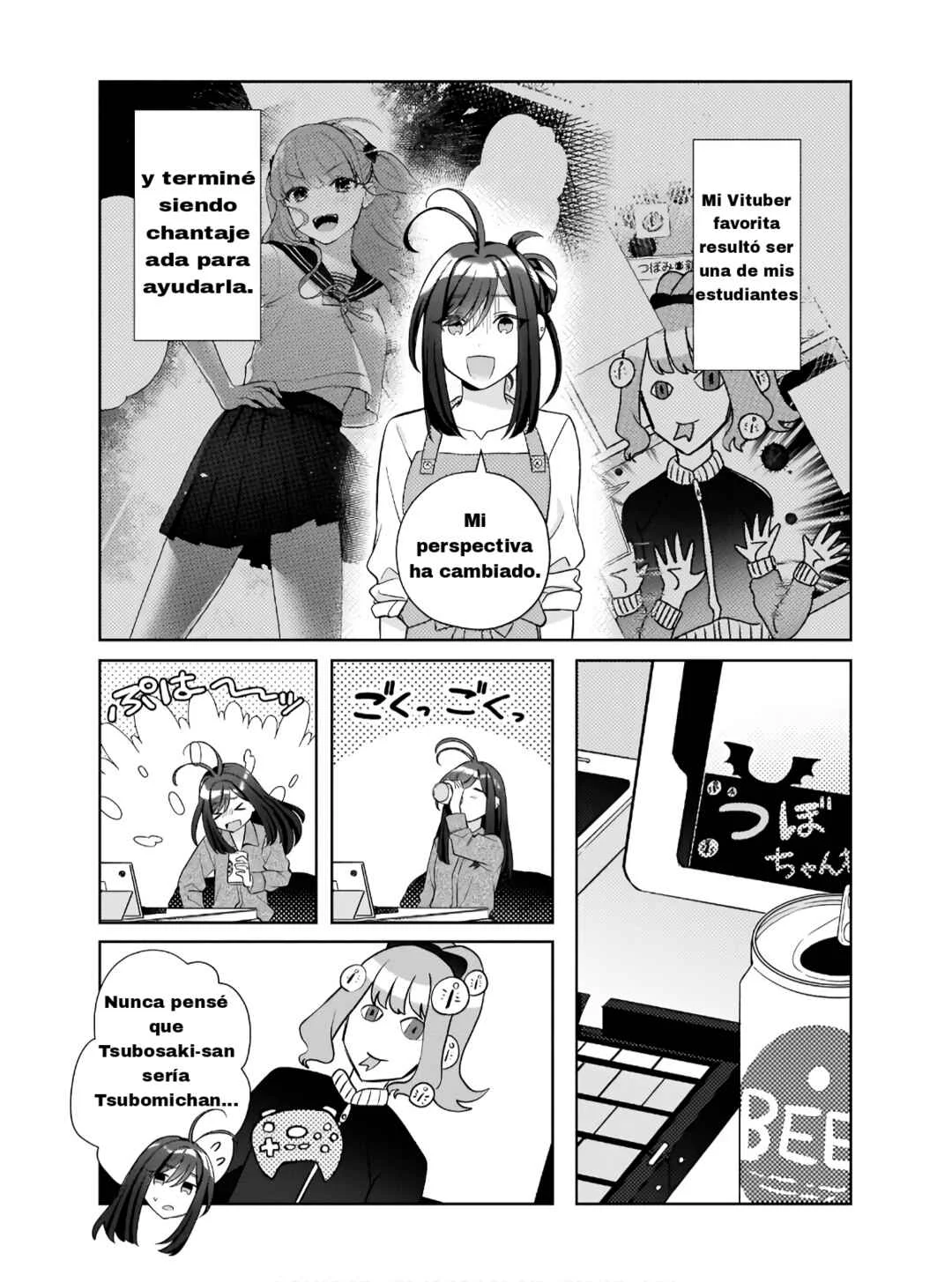 Oshi V ga Oshiego de Watashi ga Mama de!? Capítulo 2: #Ayudando - Page 1