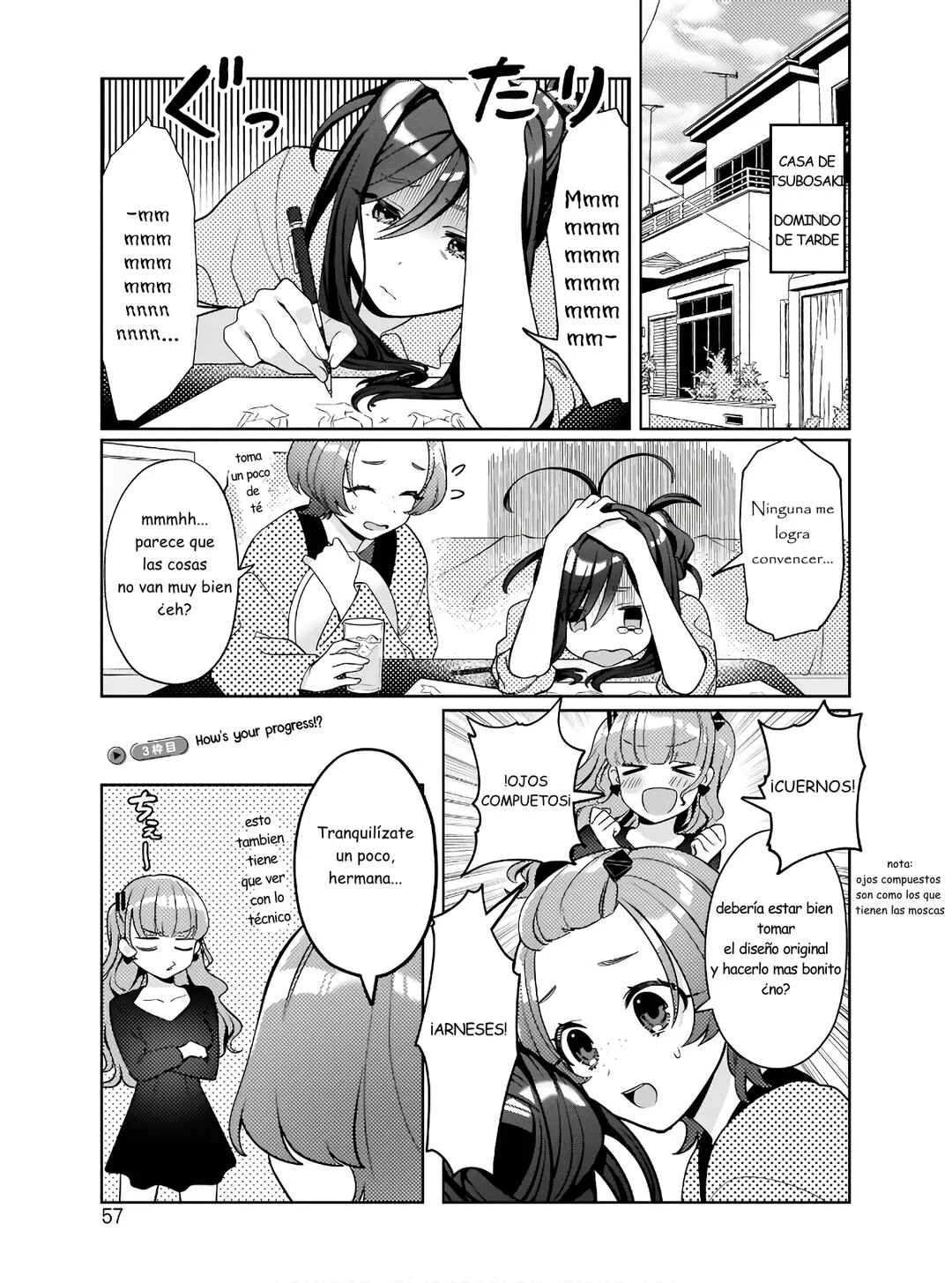 Oshi V ga Oshiego de Watashi ga Mama de!? Capítulo 3: ¿Cómo va tu progreso? - Page 1